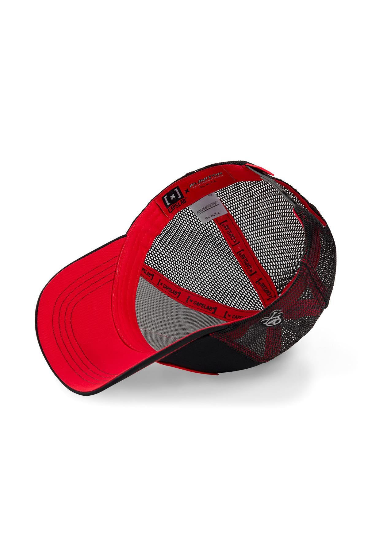 Black and red Albator cap - Image n°2