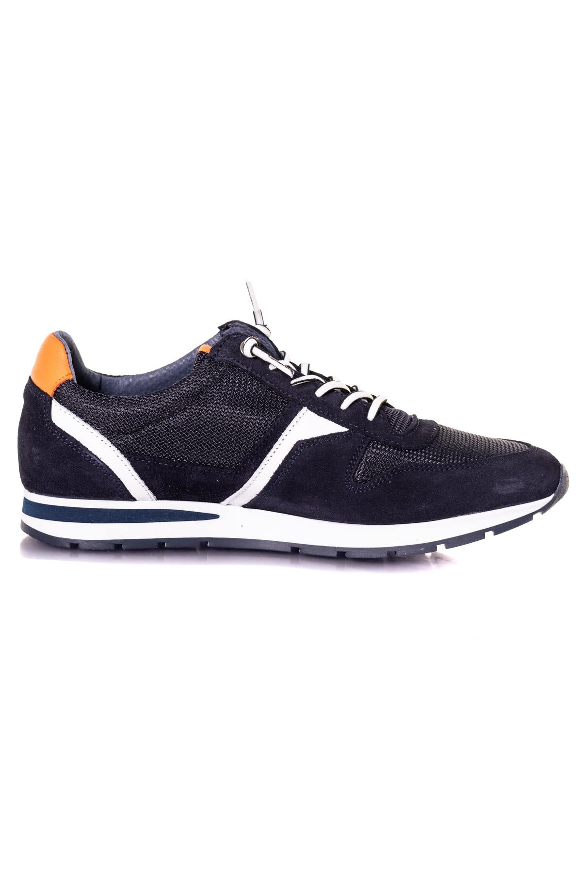 Men's navy blue sneakers - Image n°9