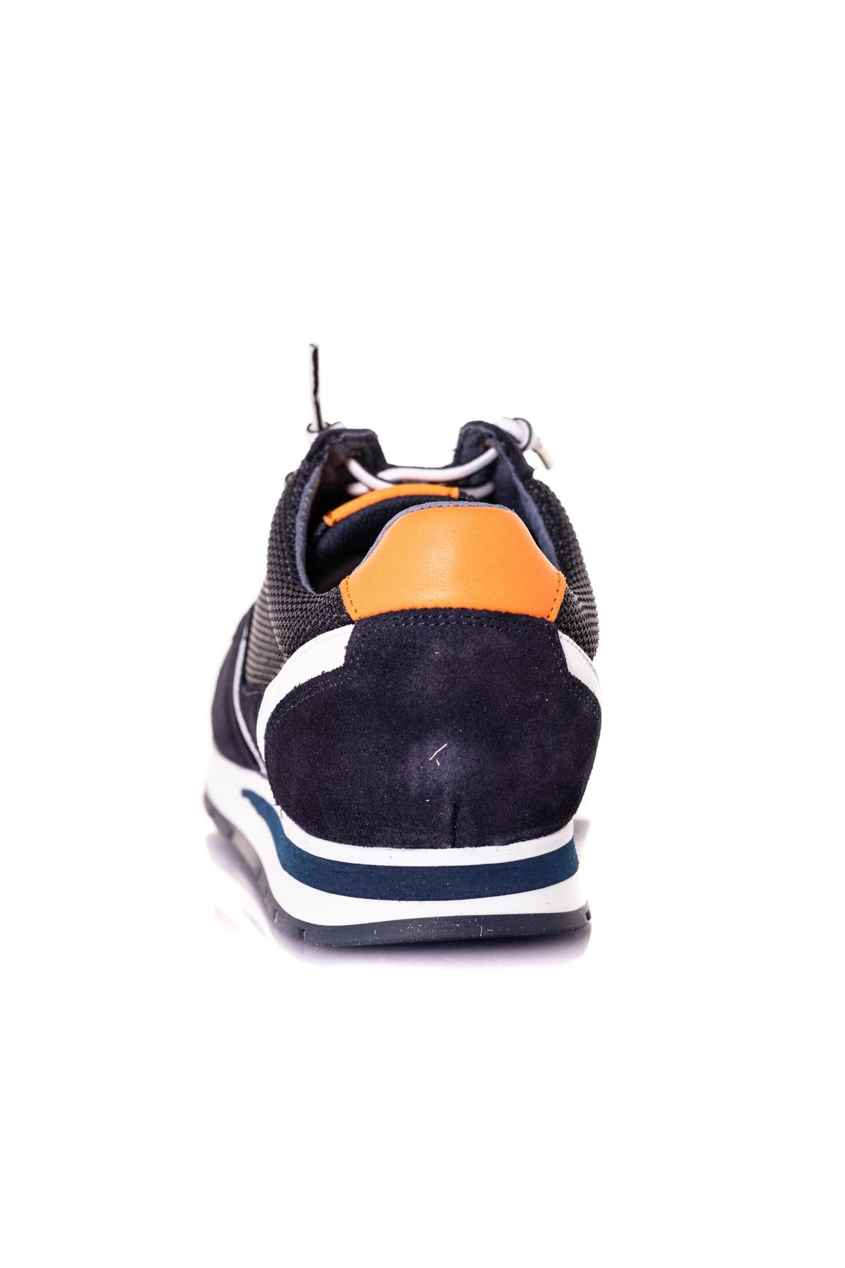 Men's navy blue sneakers - Image n°13