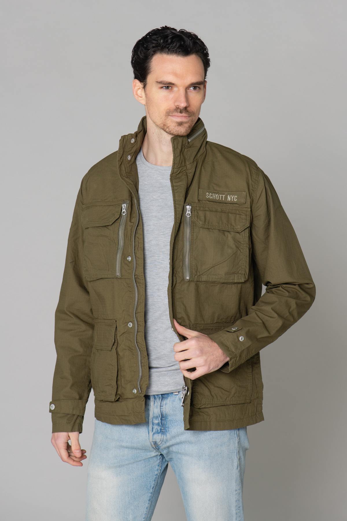 Khaki military jacket - Image n°13