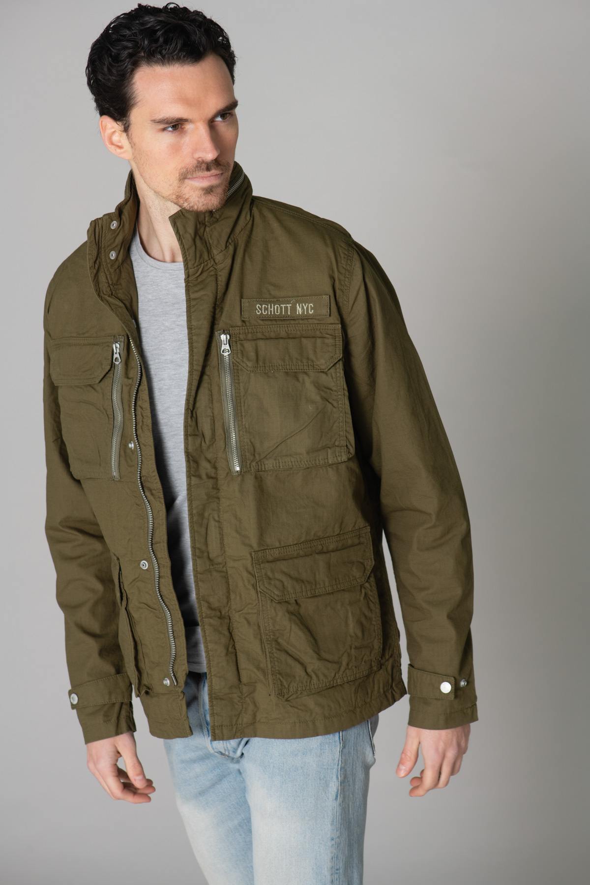 Khaki military jacket - Image n°9