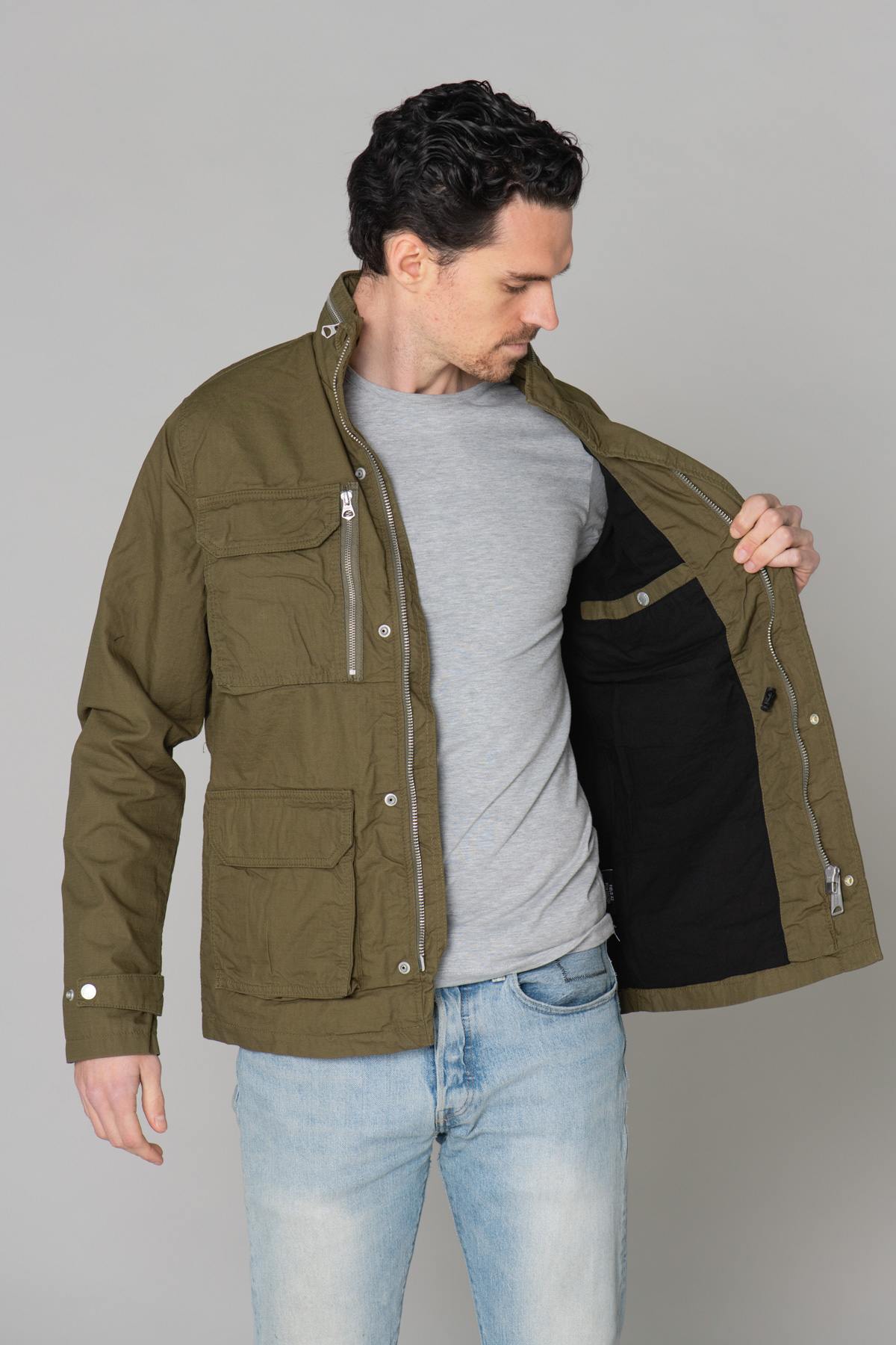 Khaki military jacket - Image n°14