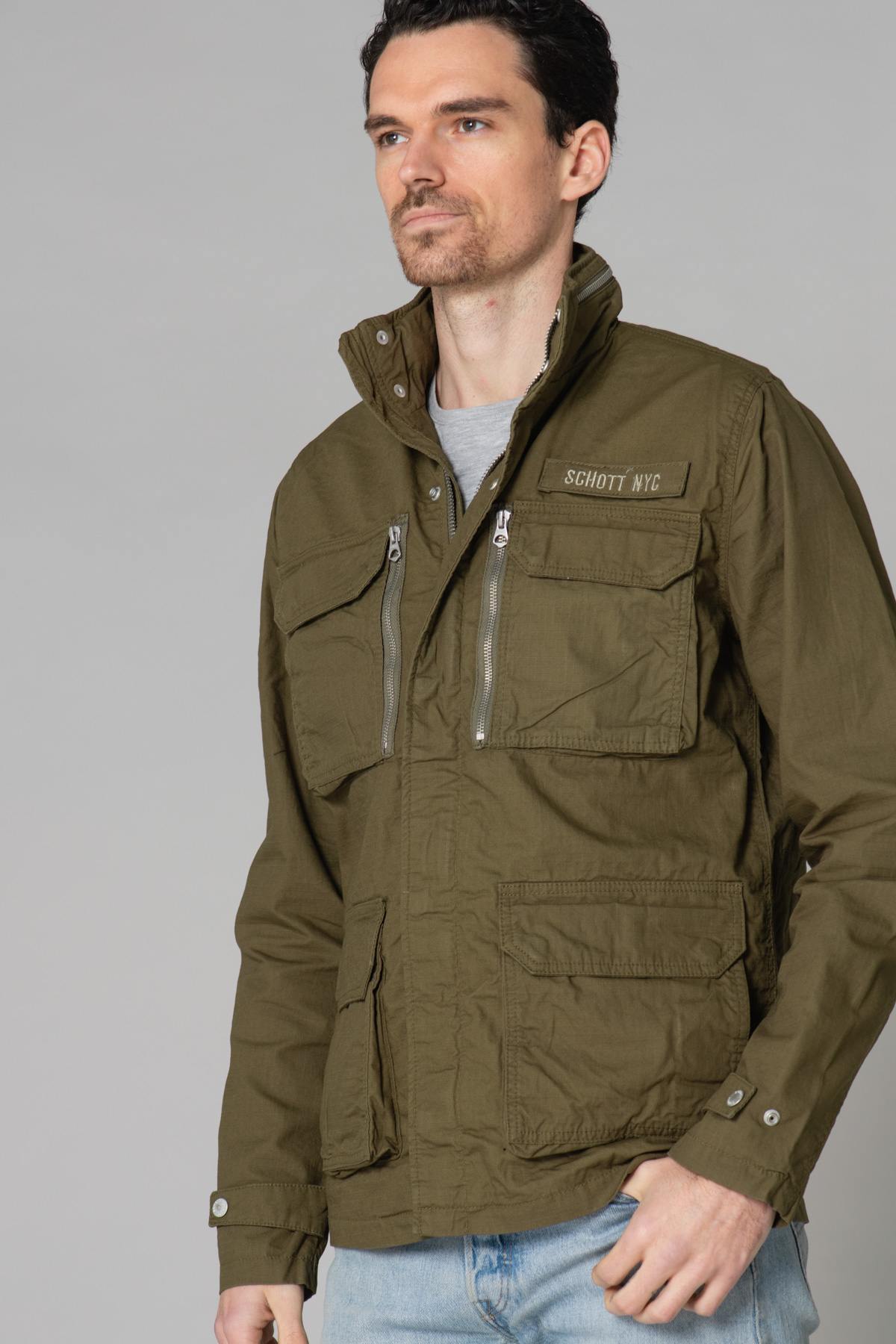 Khaki military jacket - Image n°12