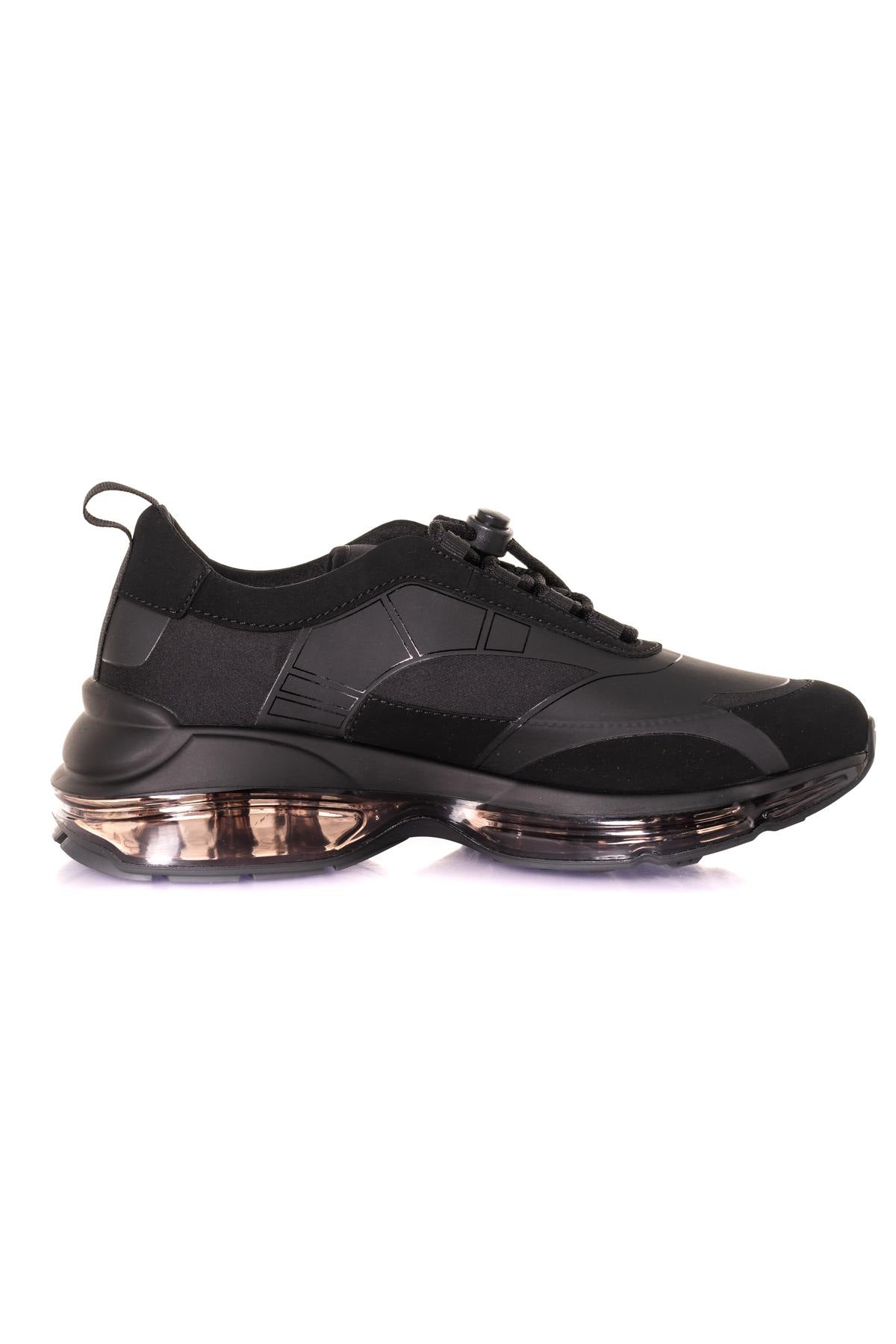 Black air bubble sneakers - Image n°9