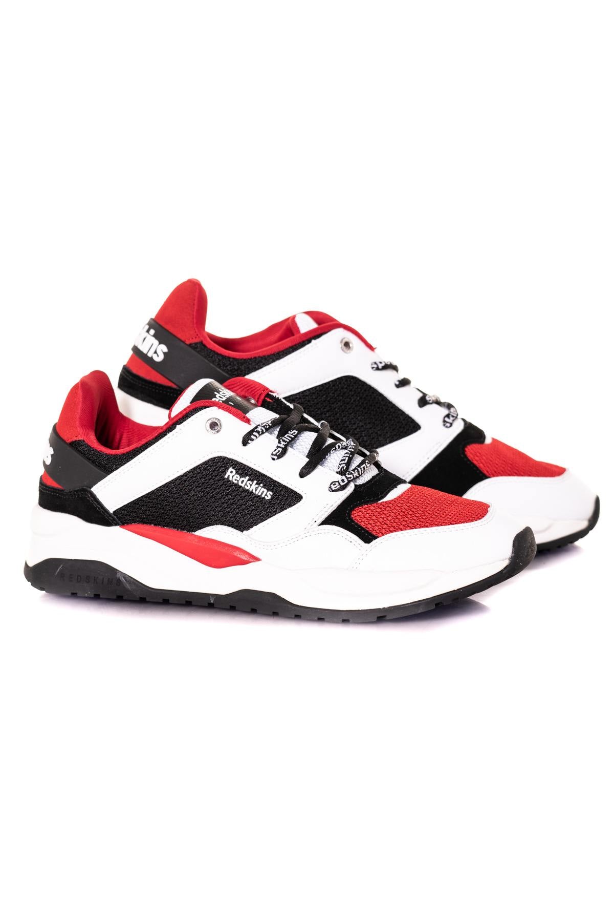 Men's sneakers white black red - Image n°8