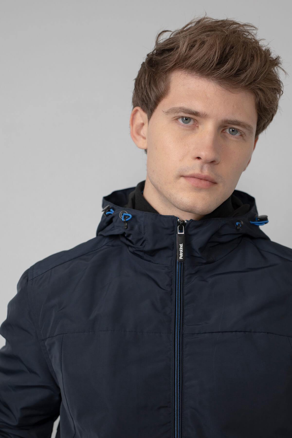 Recycled polyester hooded jacket - Image n°8