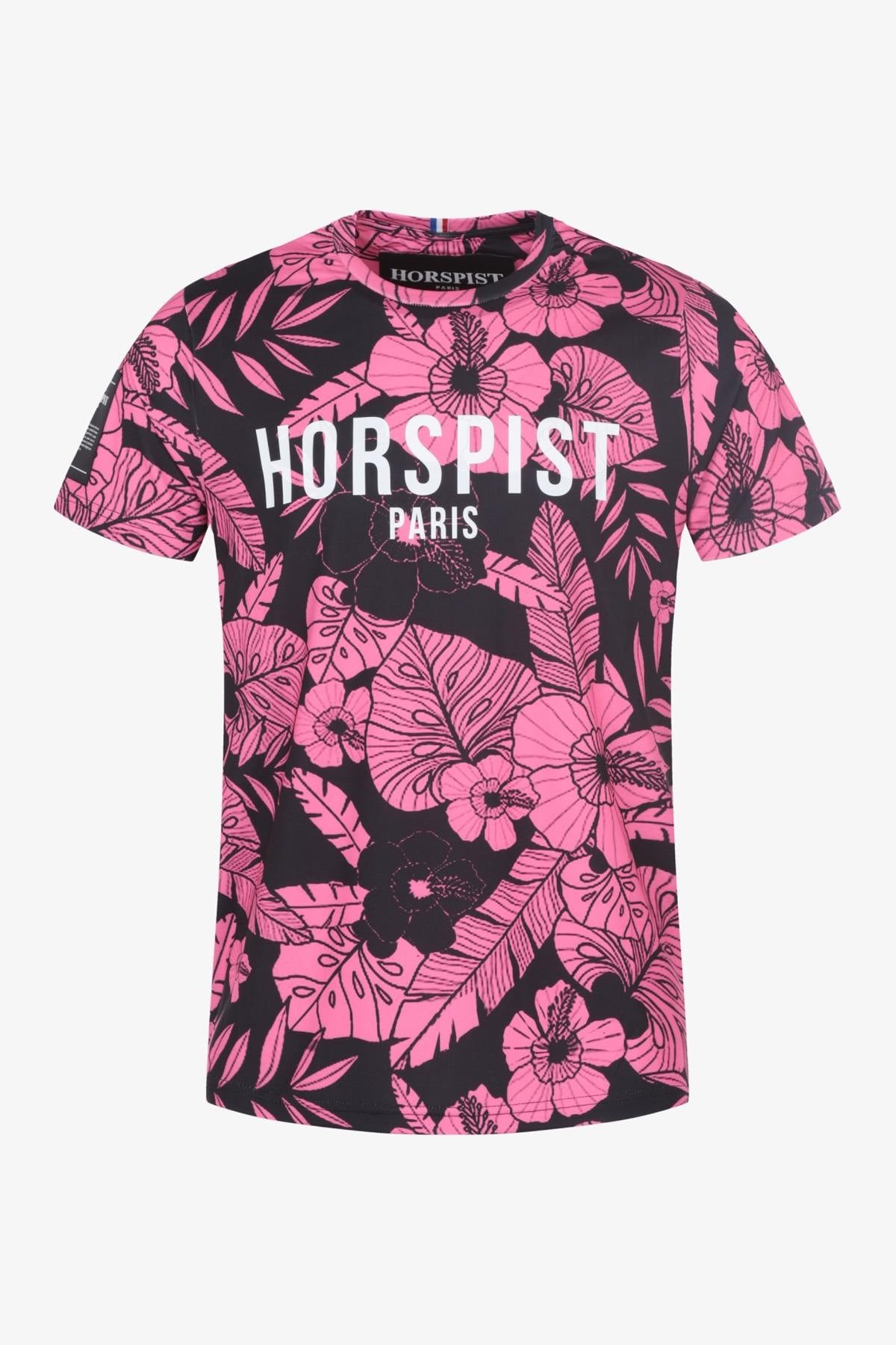 Black and pink summer t-shirt - Image n°8