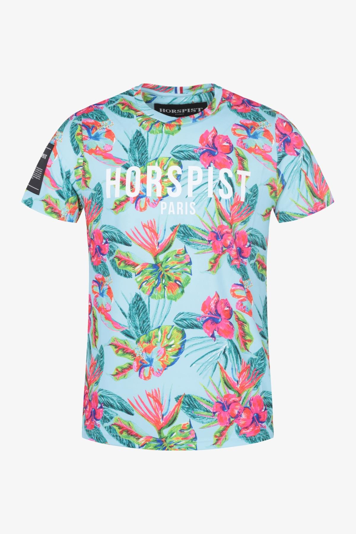 Hahiti floral pattern t-shirt - Image n°9