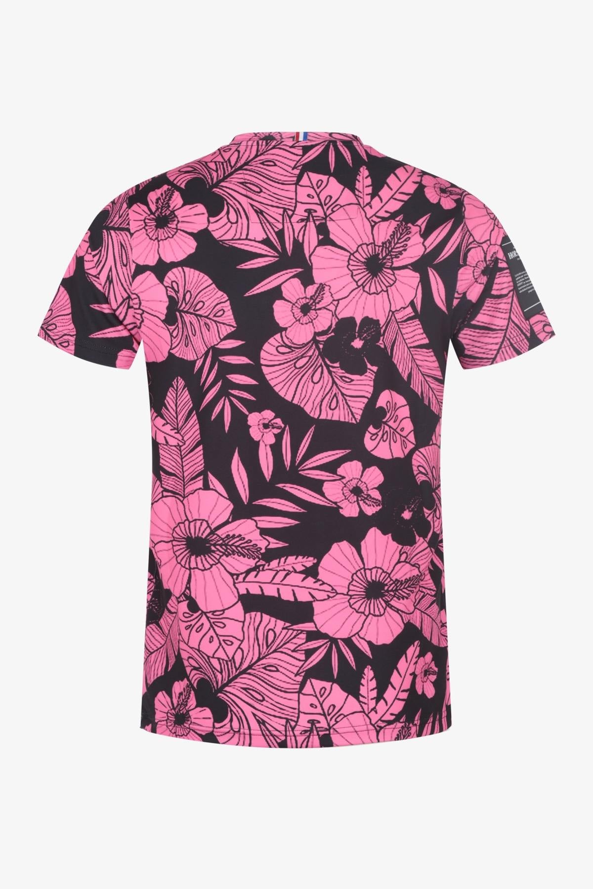 Black and pink summer t-shirt - Image n°9