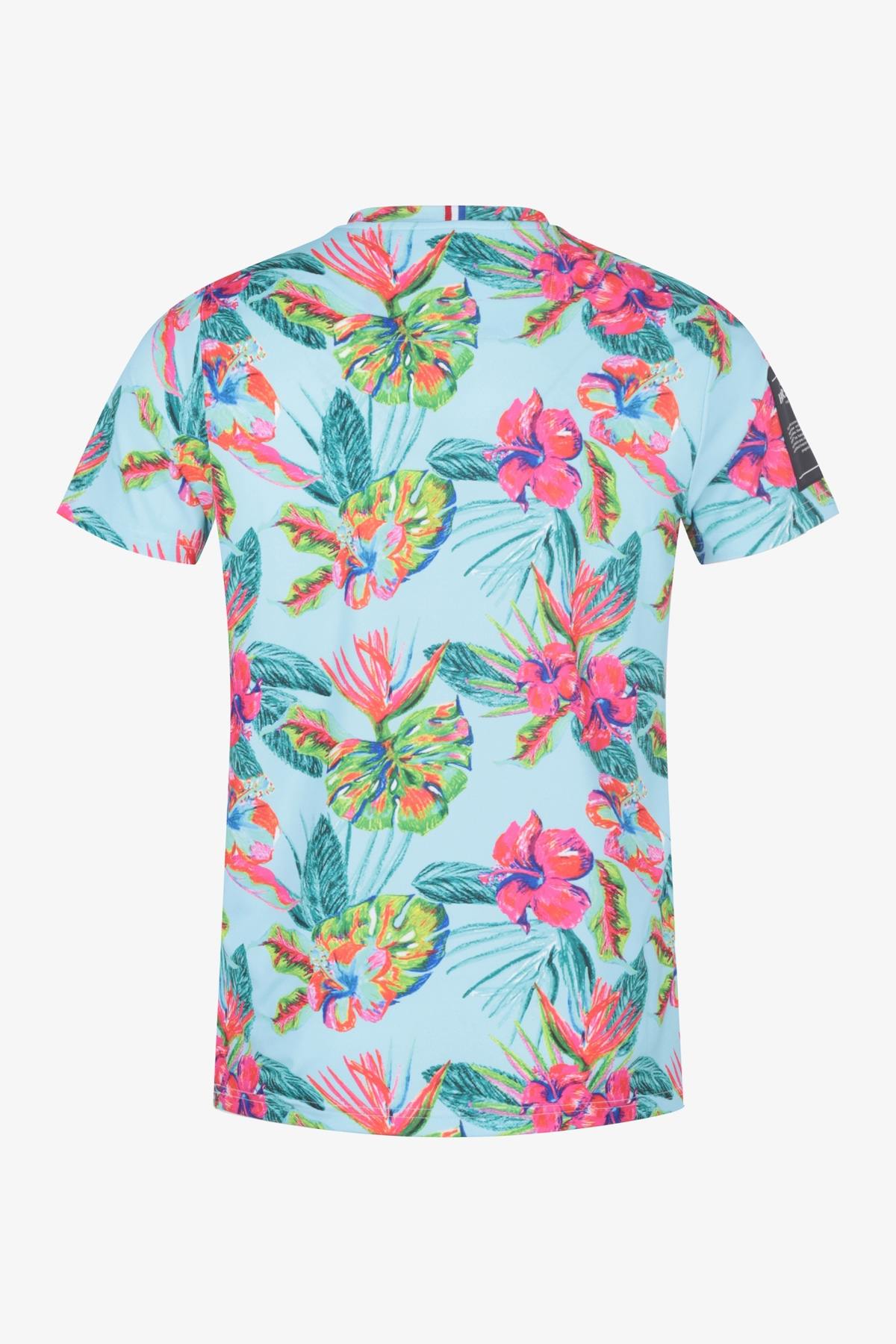 Hahiti floral pattern t-shirt - Image n°10