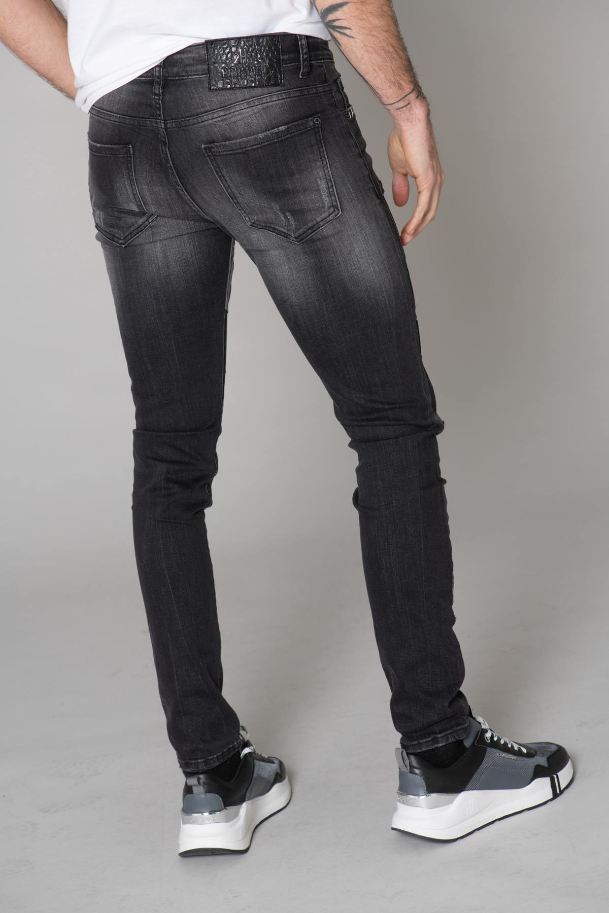 jeans with inserts - Image n°16