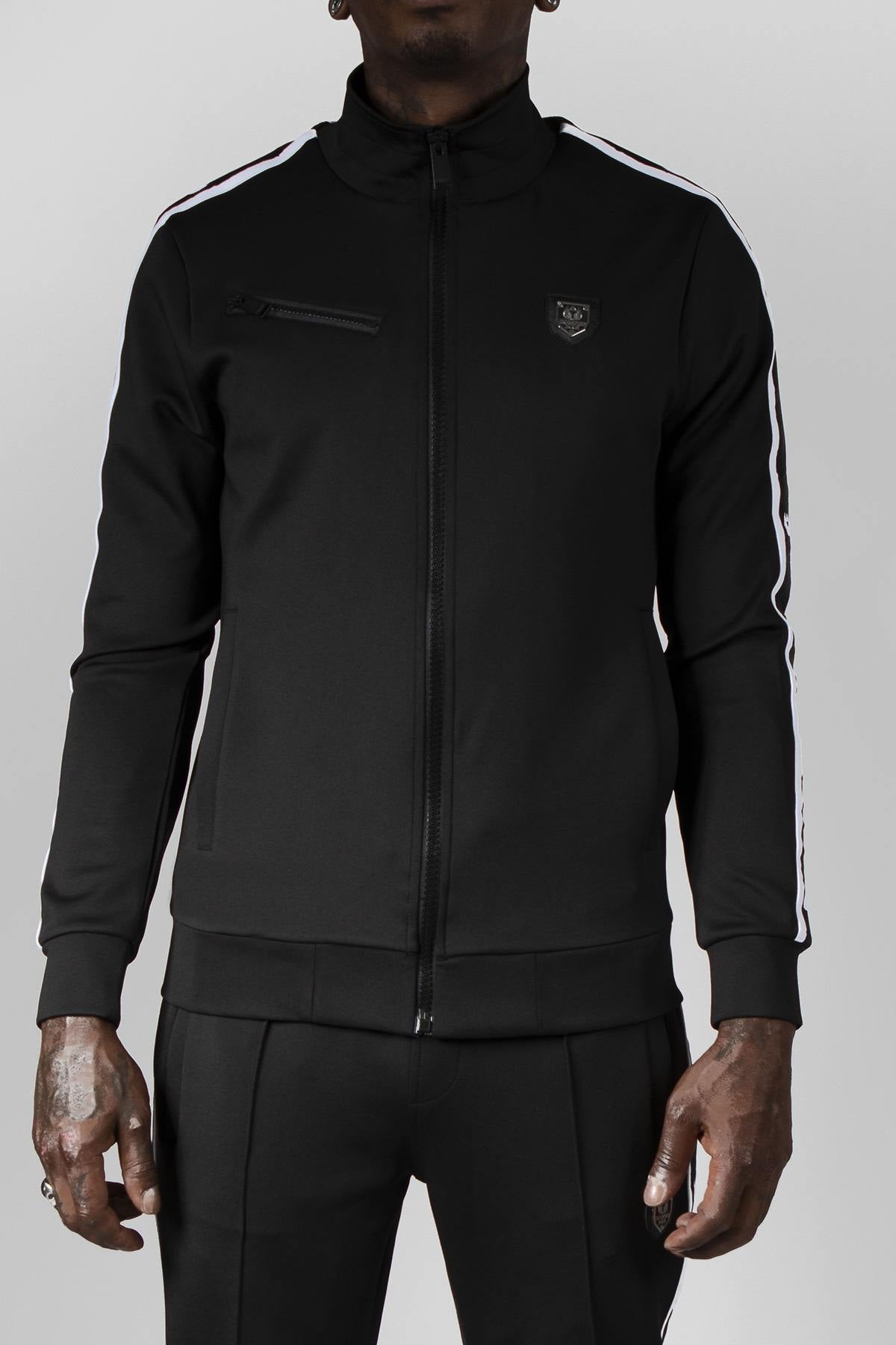 Black track jacket - Image n°5