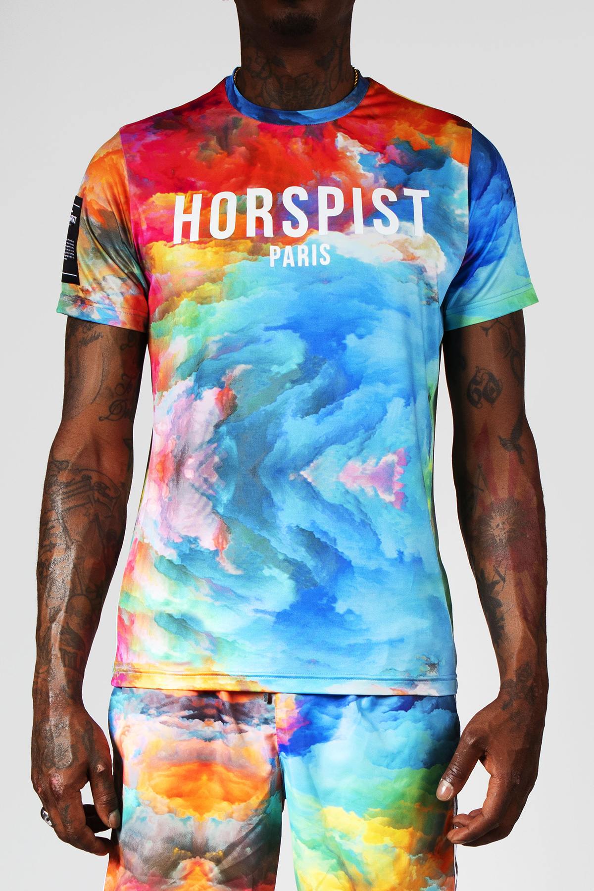 Colorful watercolor t-shirt - Image n°8