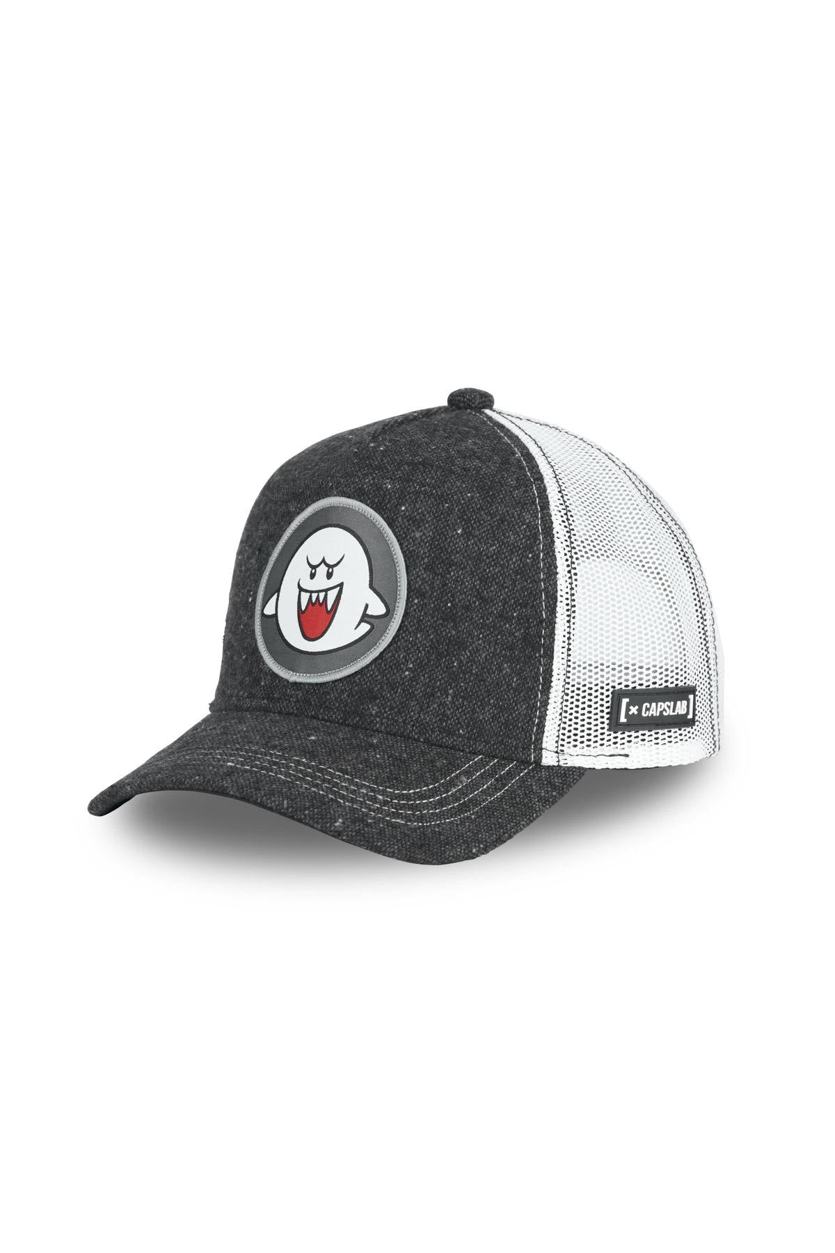 Dark gray mottled Boo cap (Mario) - Image n°2