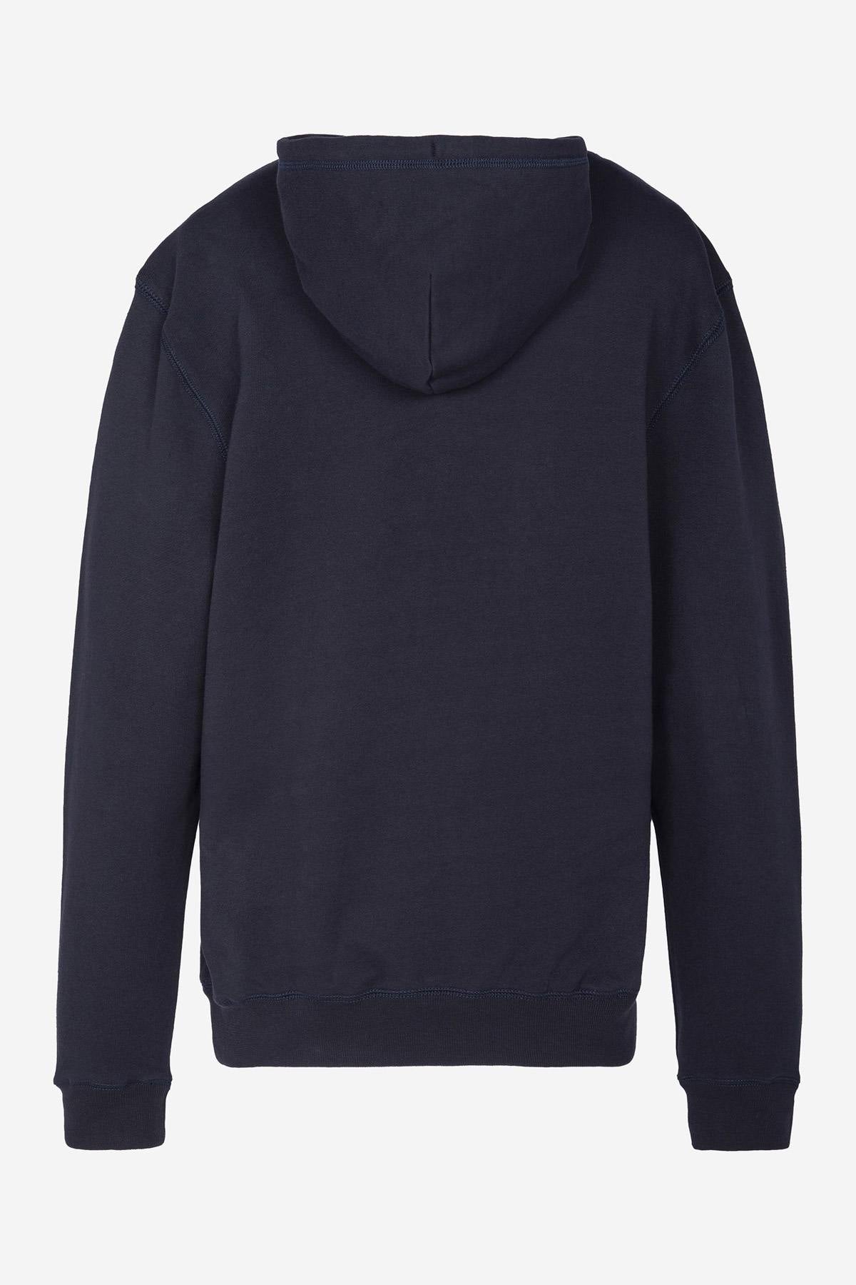 Navy varsity sweatshirt - Image n°3