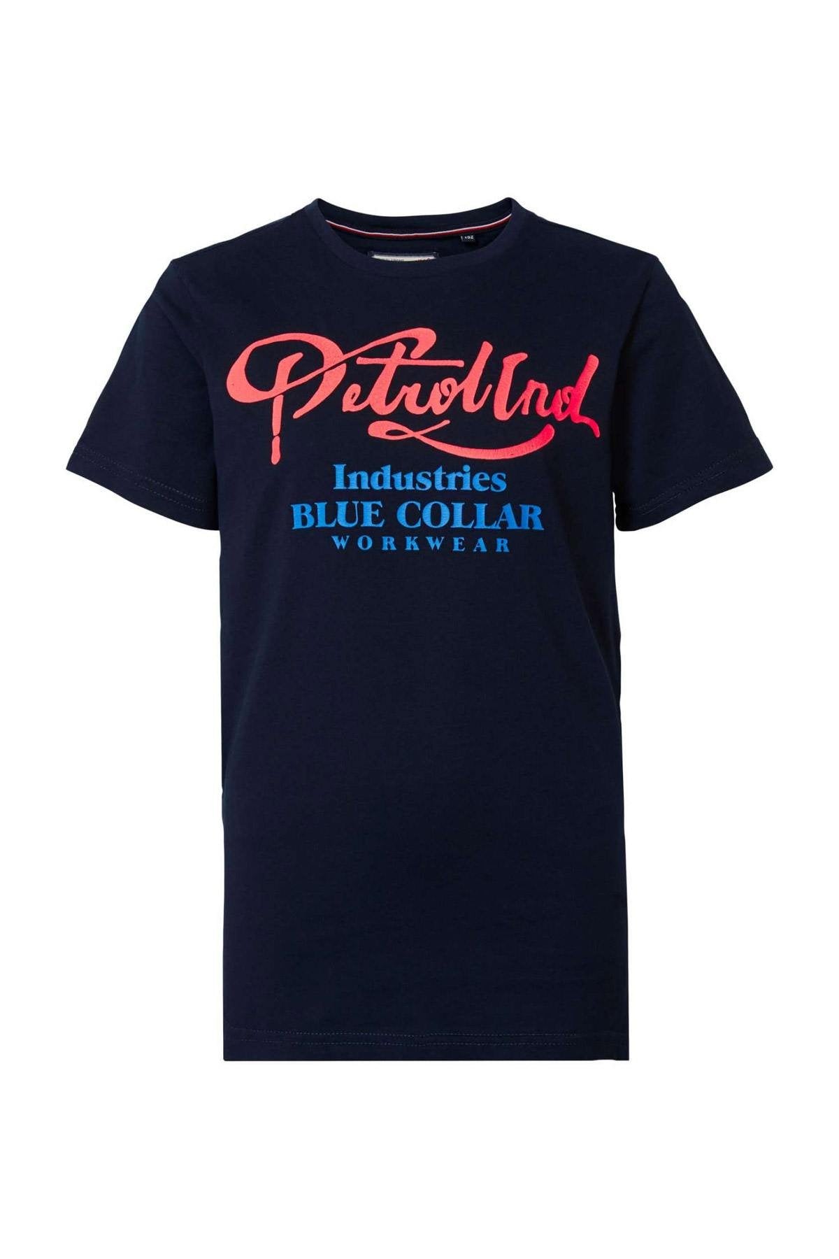 Men's navy blue t-shirt - Image n°1