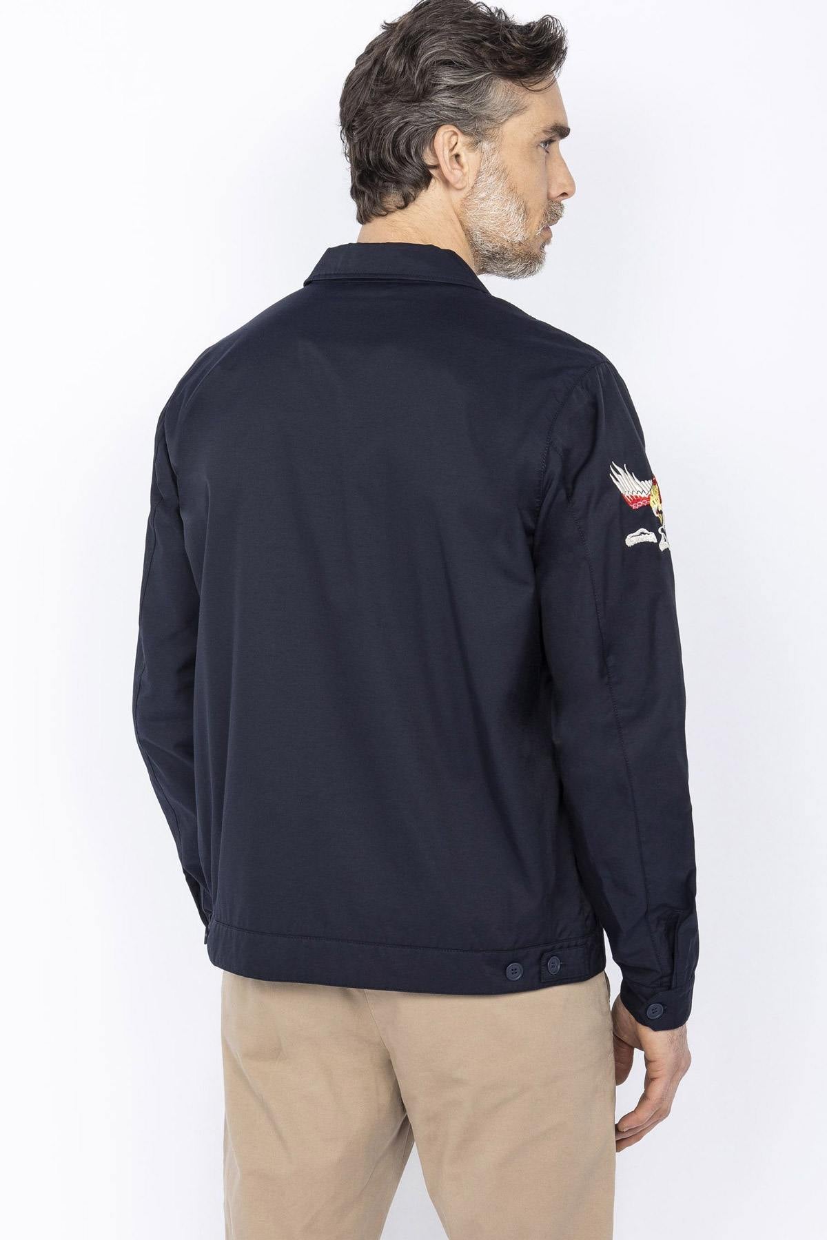 Retro US navy blue jacket - Image n°3