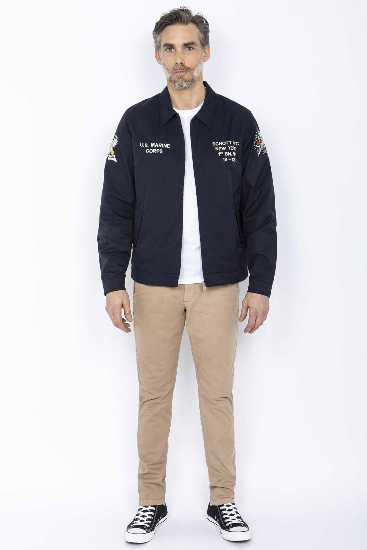 Retro US navy blue jacket - Image n°4