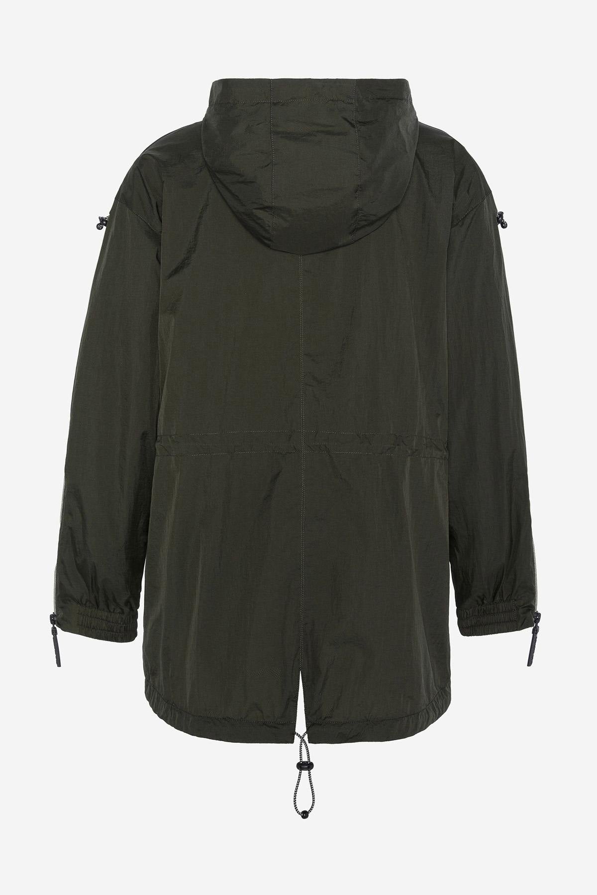 Women's hooded windbreaker - Image n°5