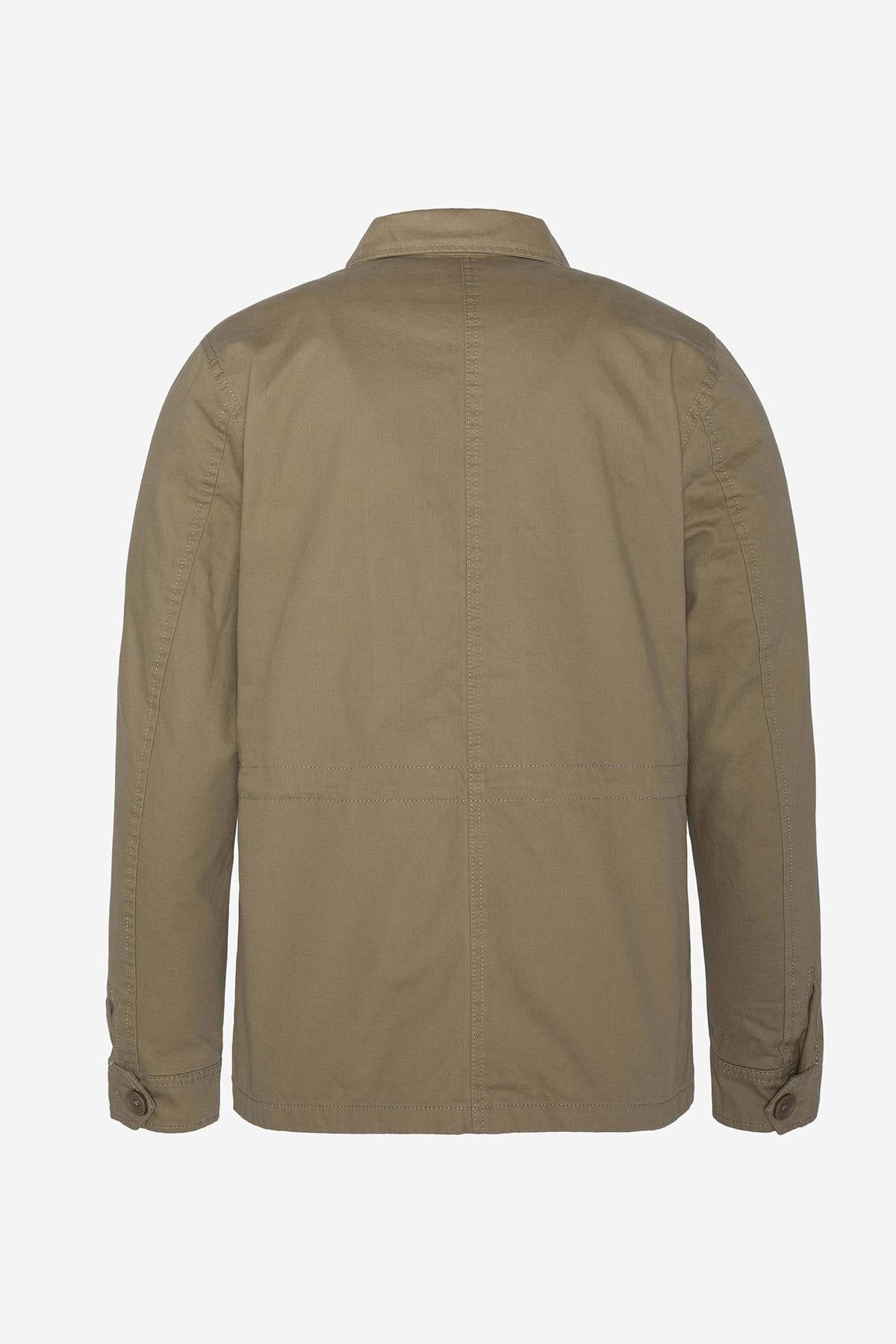 Sand-colored safari jacket - Image n°2