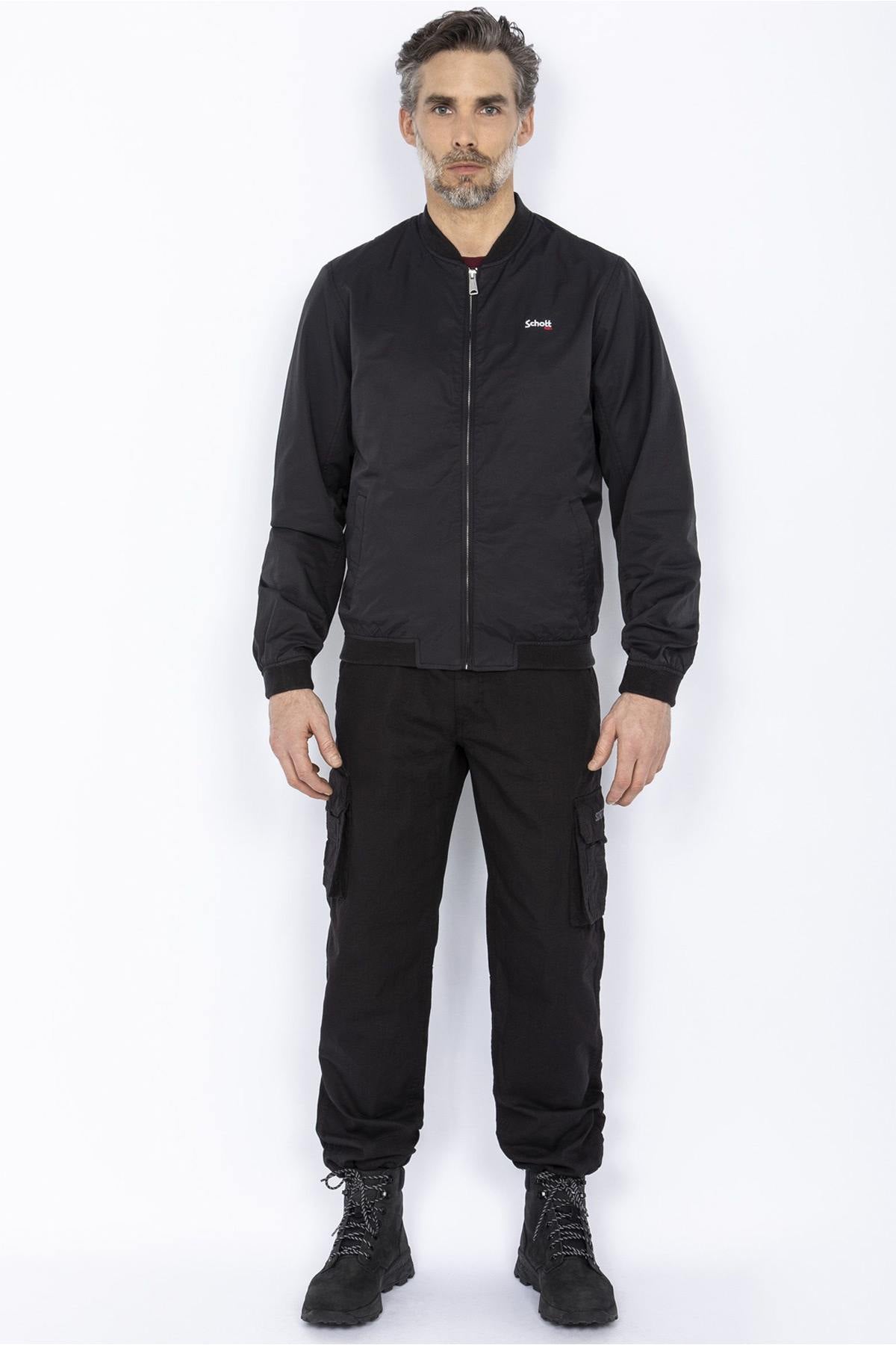 Men's black cargo pants - Image n°7