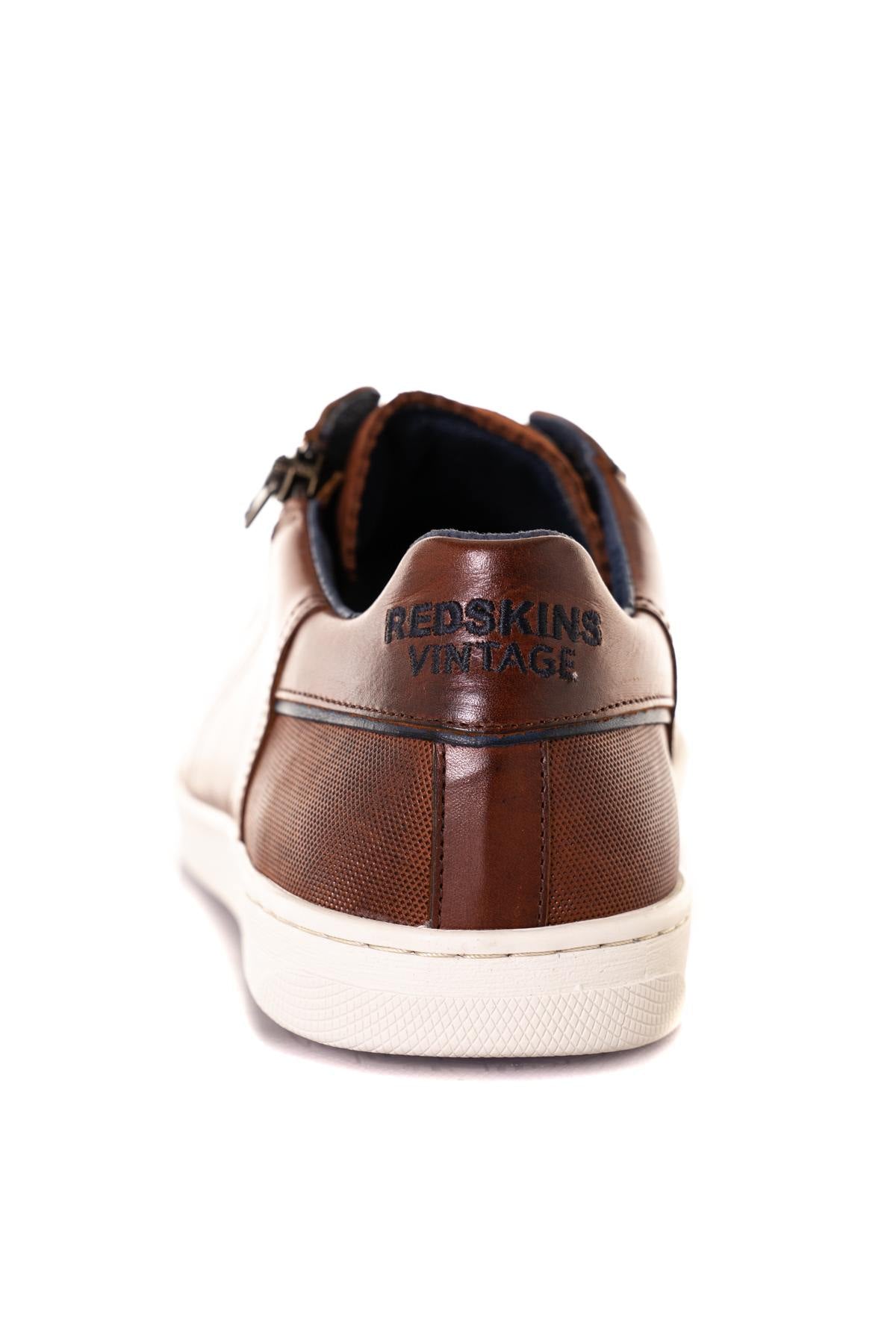 Brown leather sneakers - Image n°6