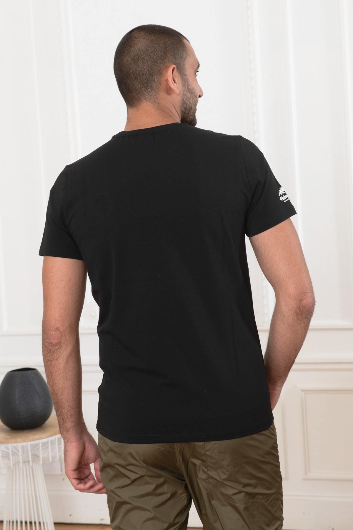 Men's black t-shirt - Image n°3