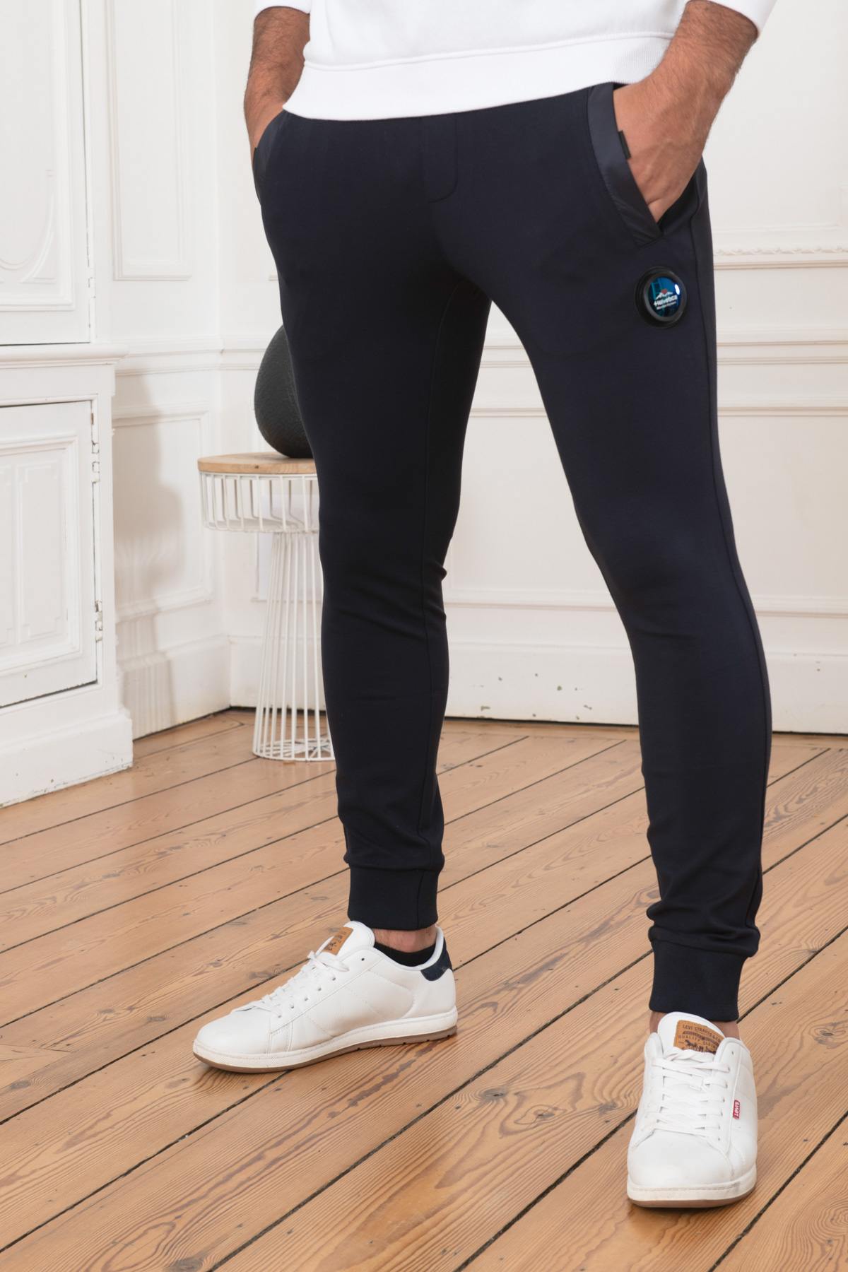 Navy jogging pants - Image n°5