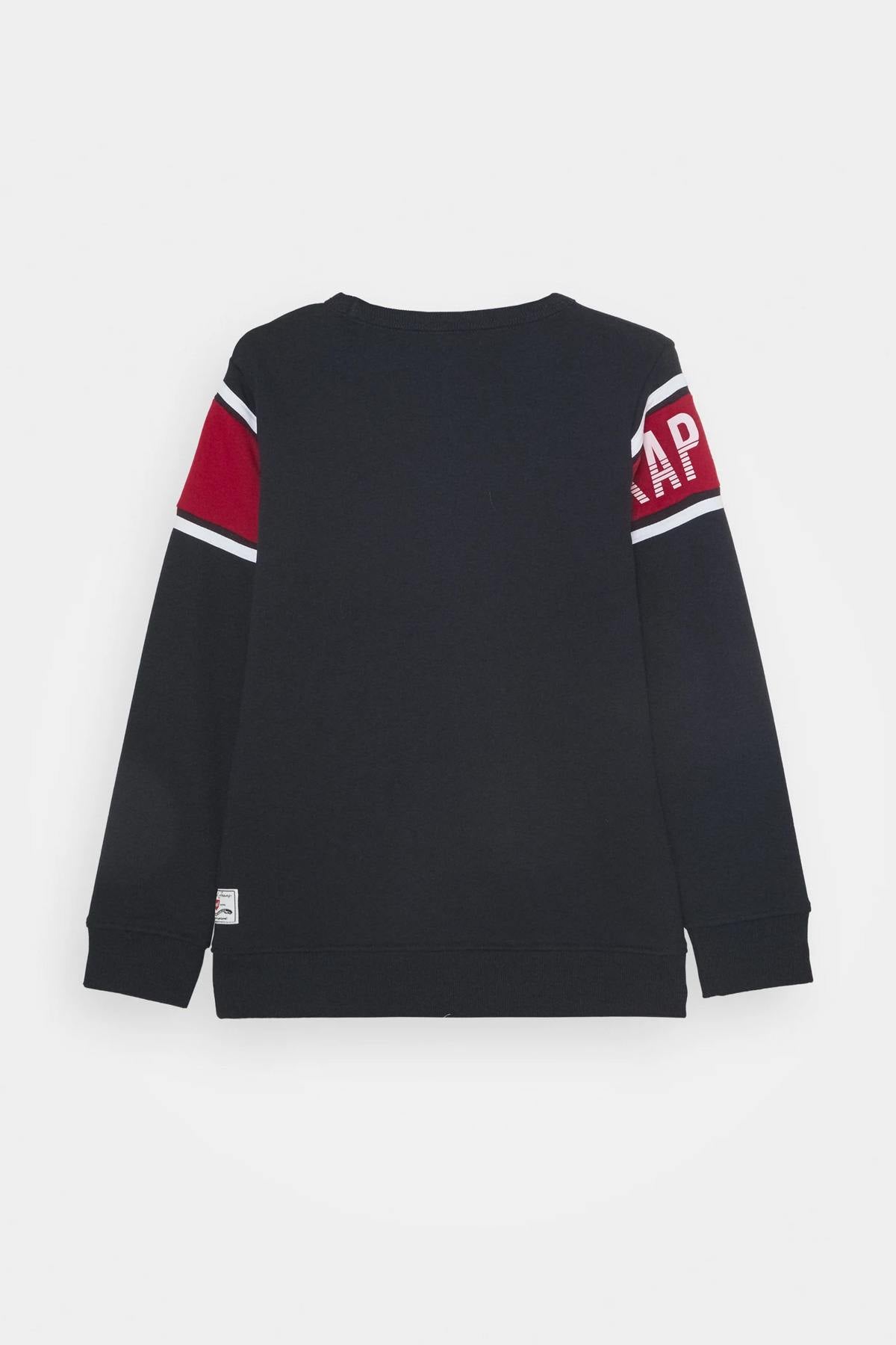 Children's navy blue sweater - Image n°2