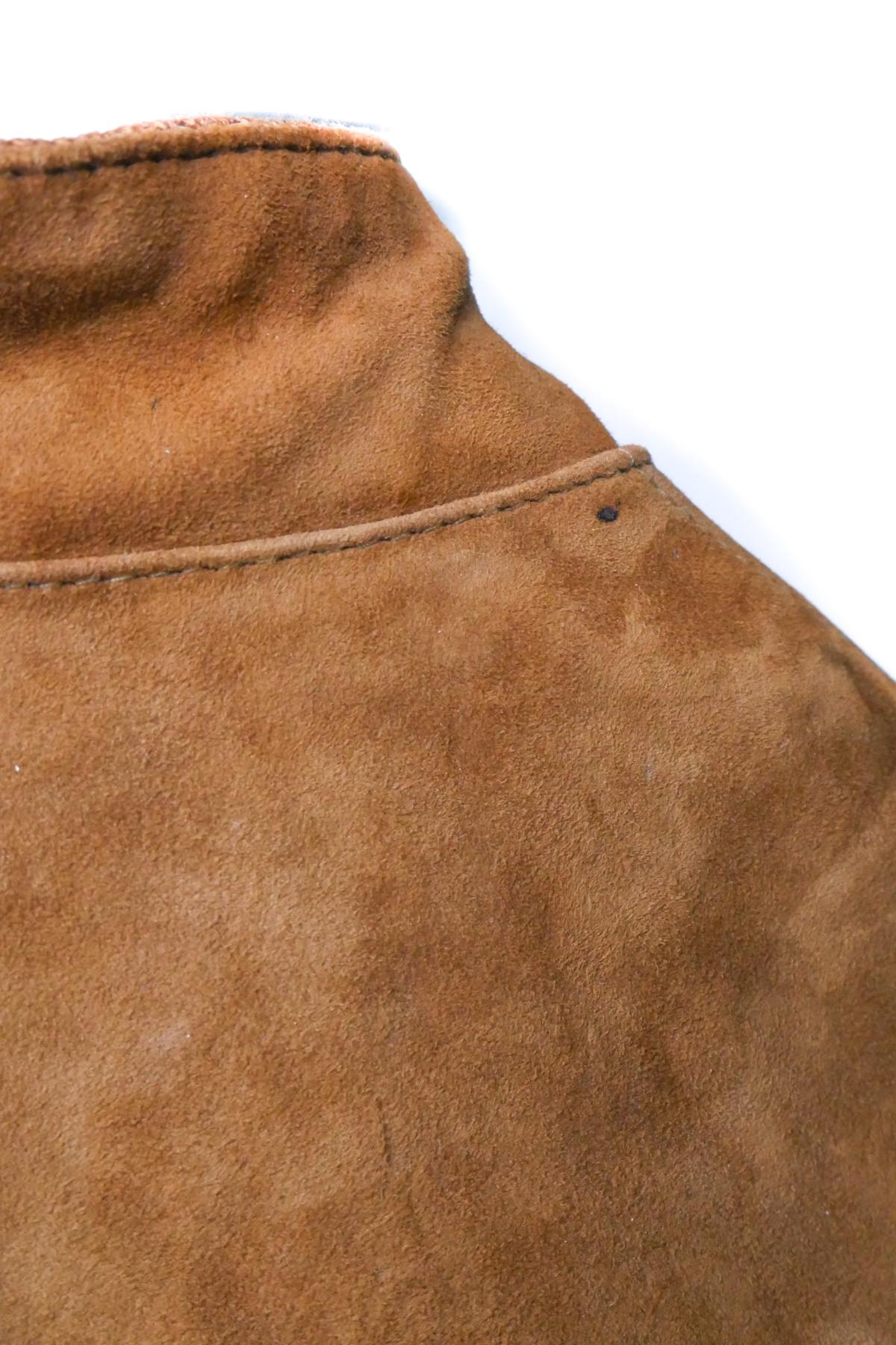 Men's suede leather teddy - Image n°6