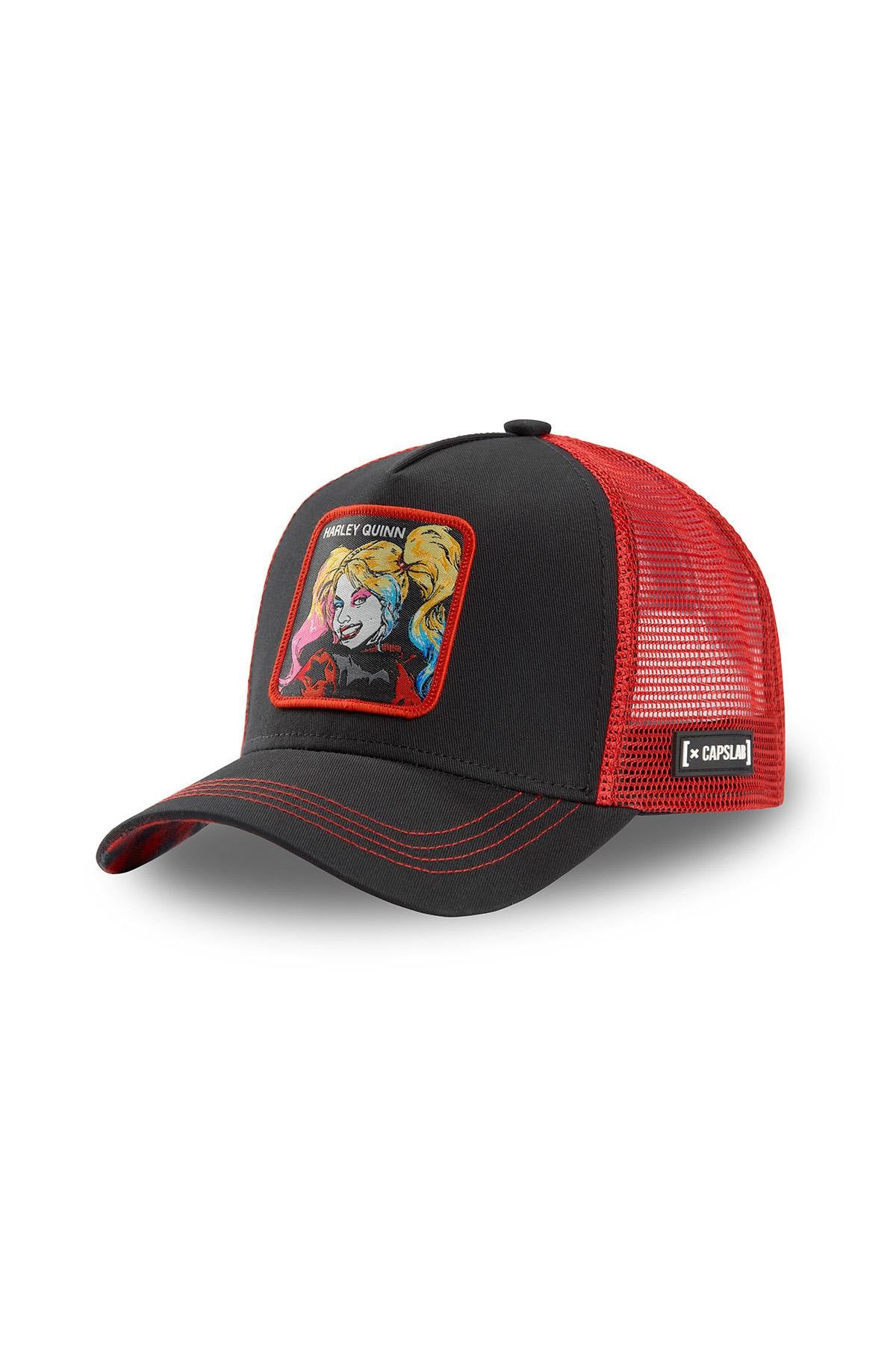 Black and red Harley Quinn cap - Image n°3