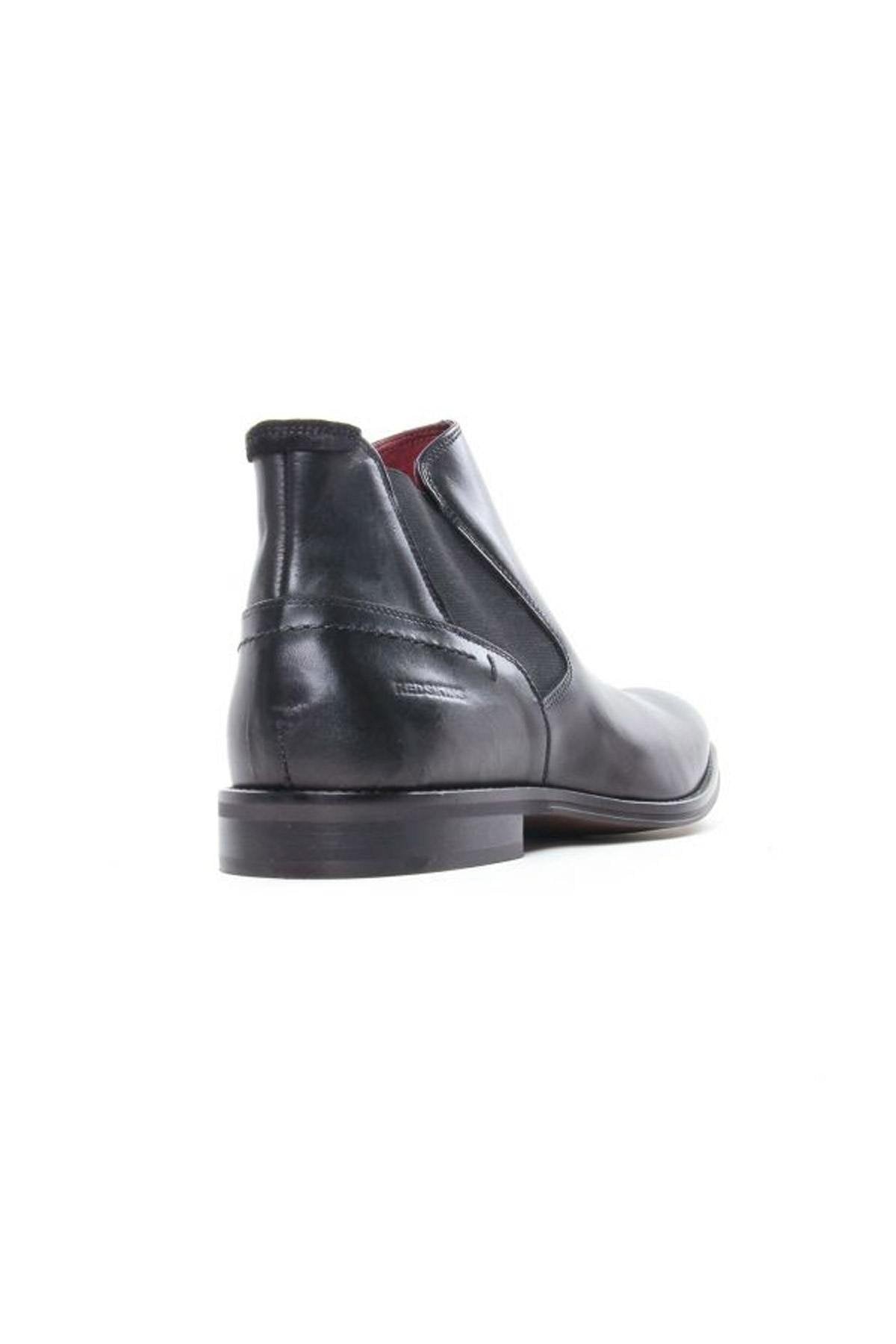 Black Chelsea boots for men - Image n°3