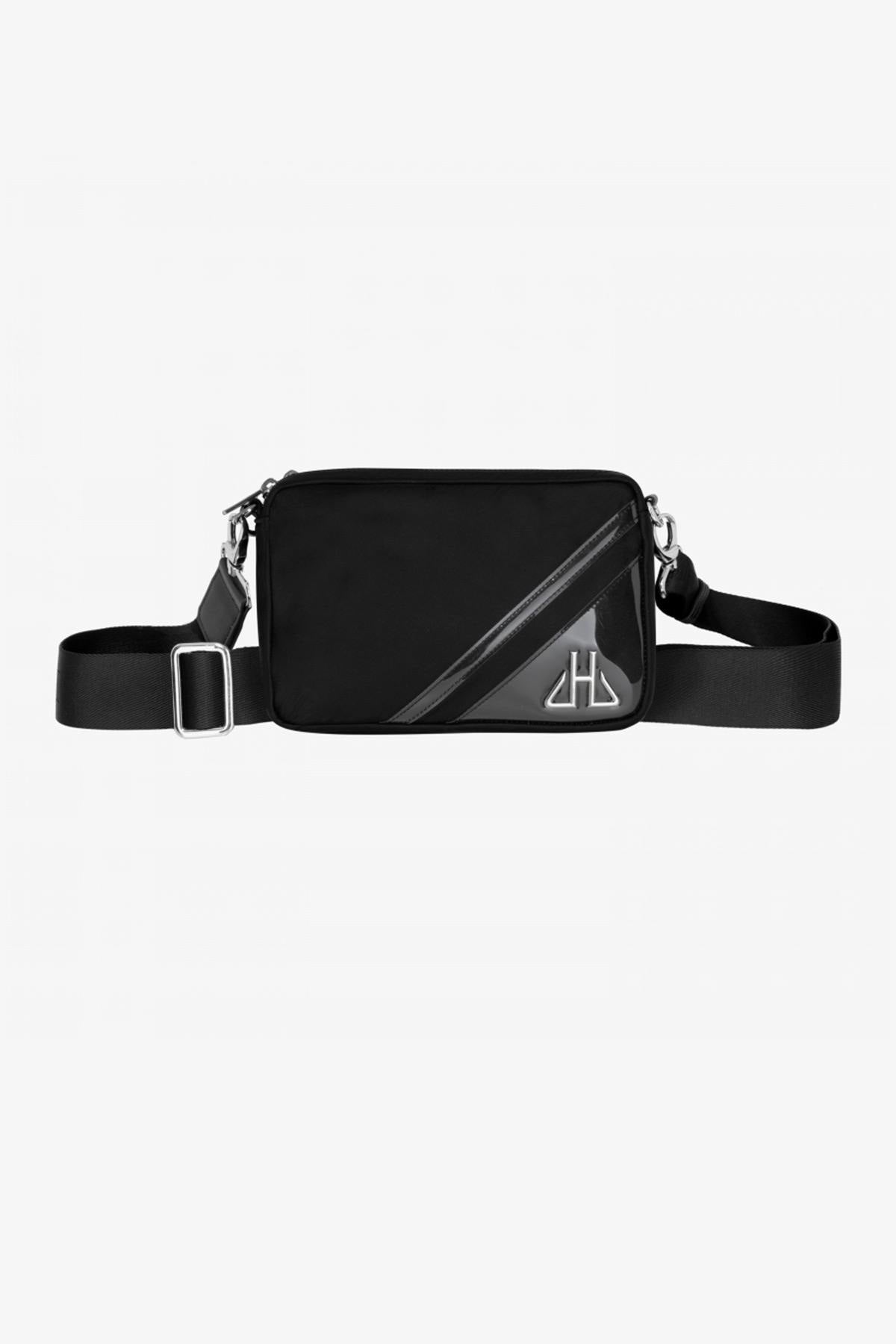 Luxury horizontal black bag - Image n°1