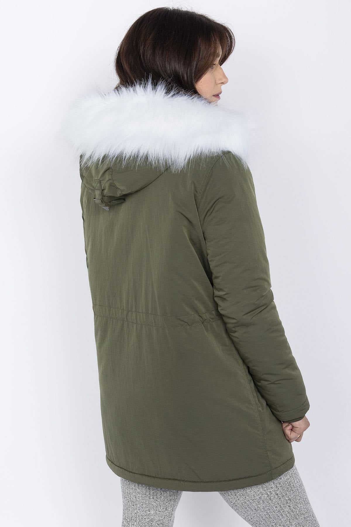 Snorkel N-3B khaki parka with removable faux fur - Image n°4