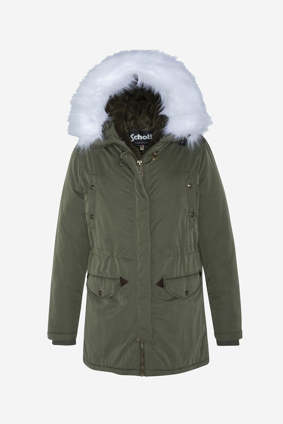 Snorkel N-3B khaki parka with removable faux fur - Image n°5