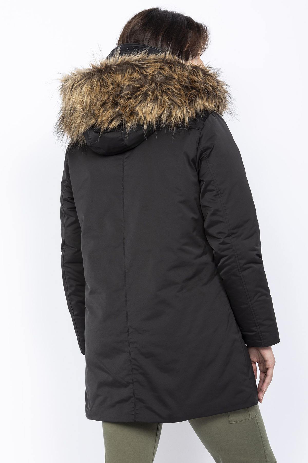 Black 3 in 1 parka - Image n°4