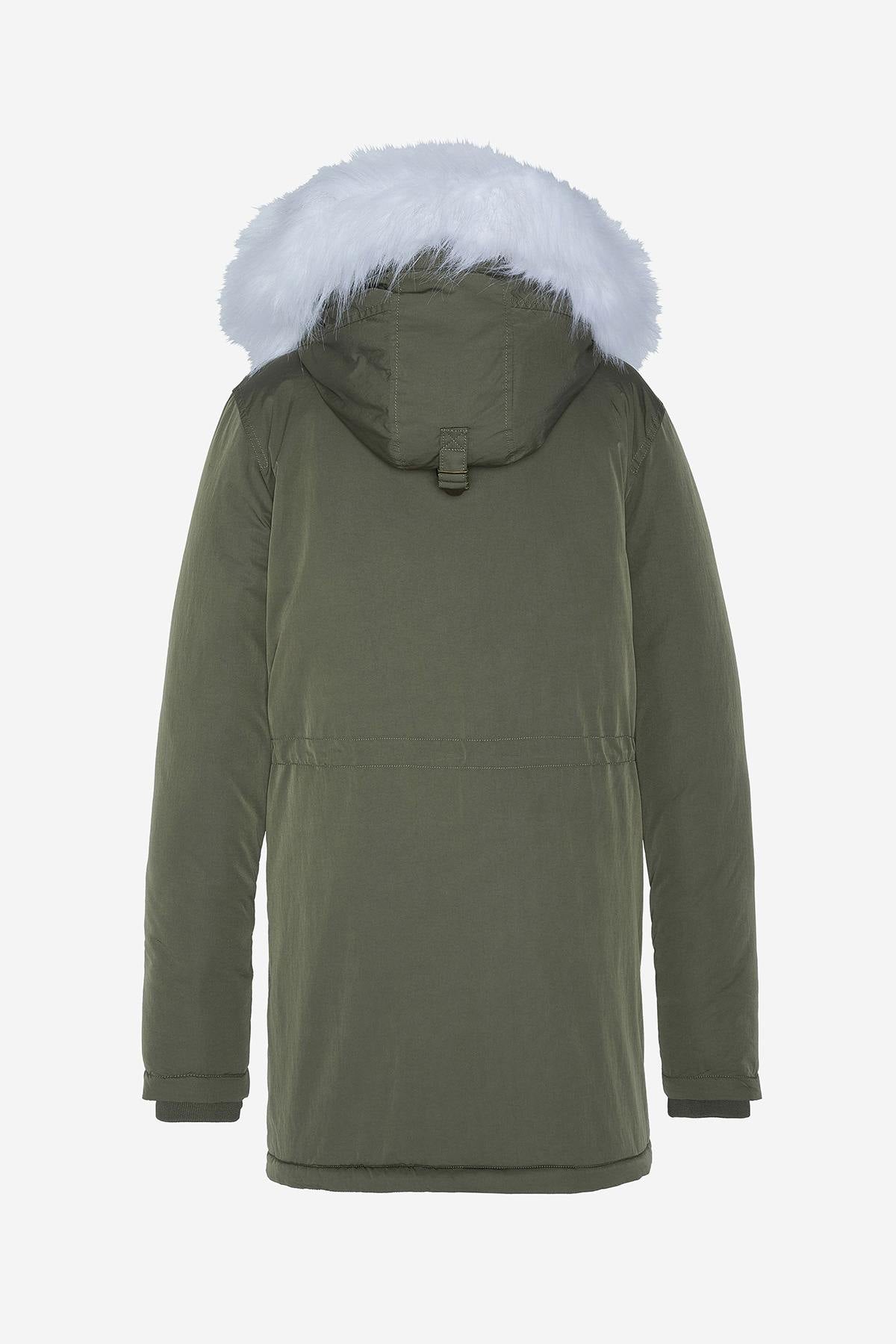 Snorkel N-3B khaki parka with removable faux fur - Image n°8