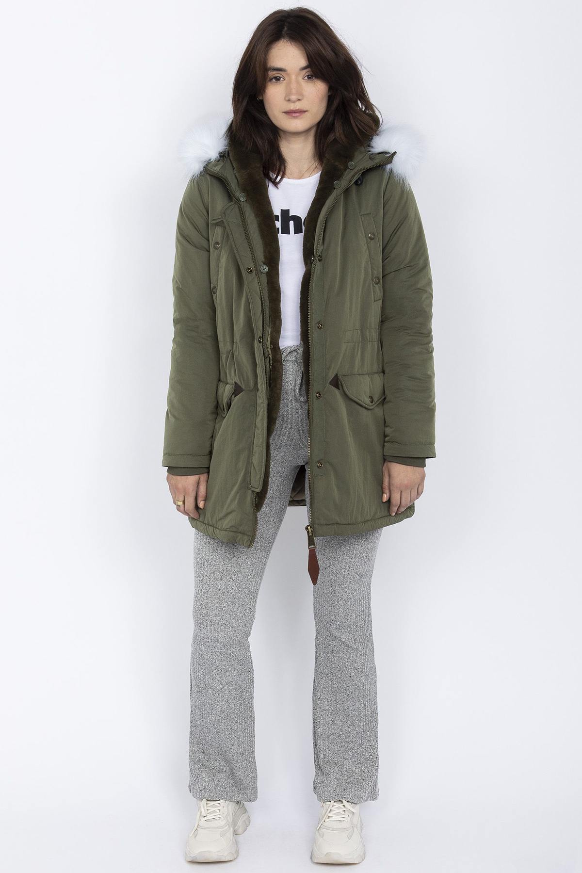 Snorkel N-3B khaki parka with removable faux fur - Image n°2