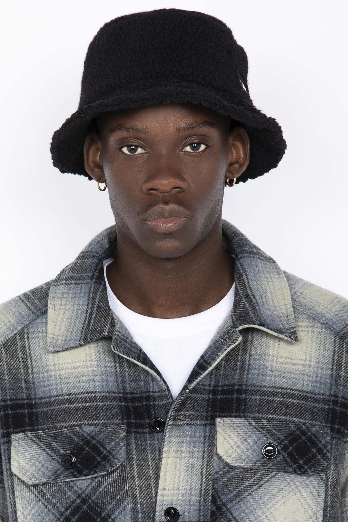 Gray check overshirt - Image n°5