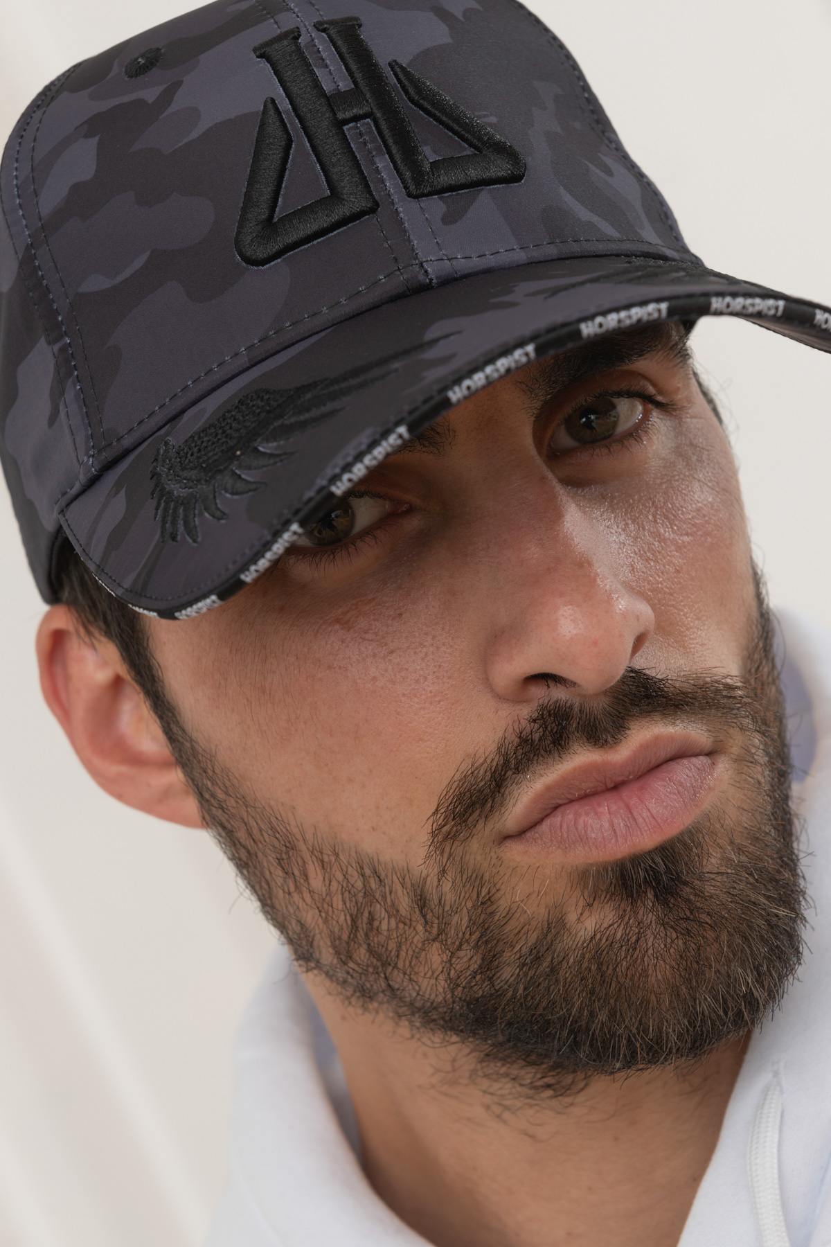 Charcoal camouflage cap - Image n°2