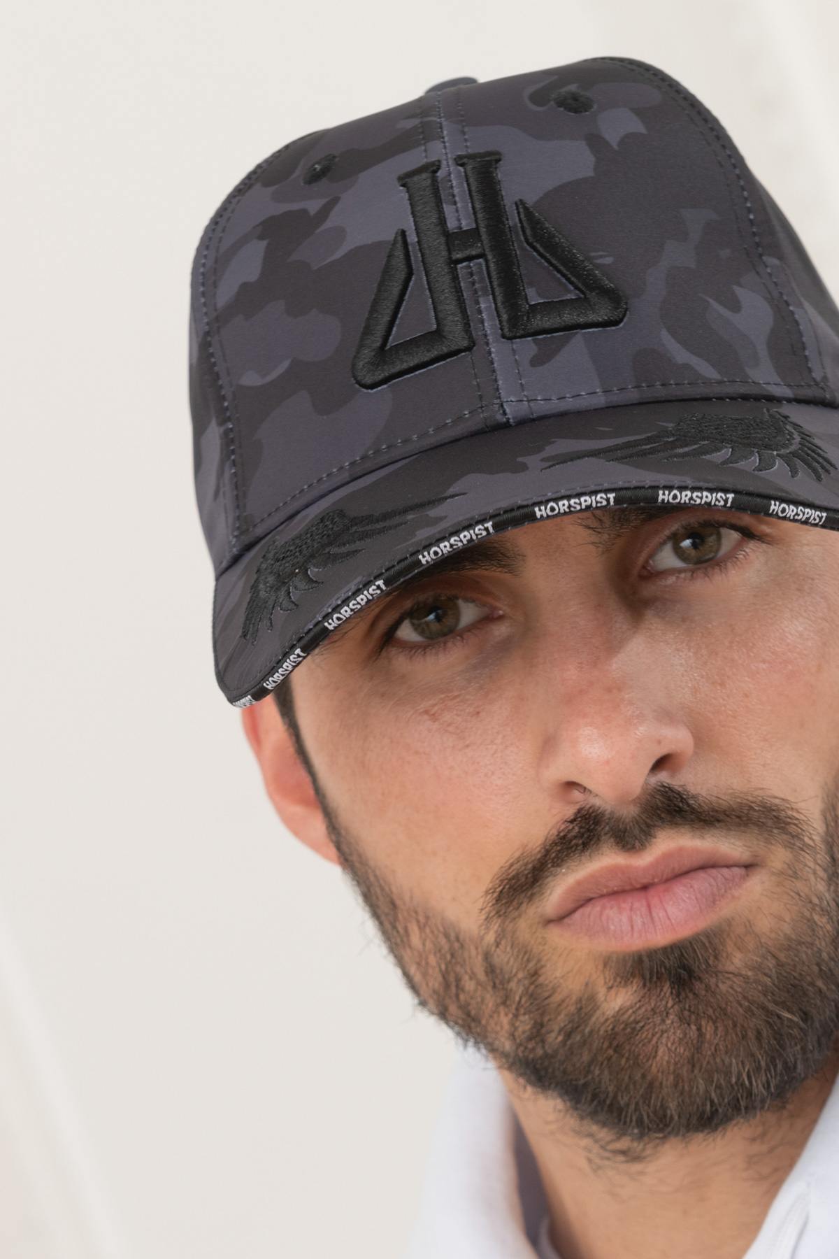 Charcoal camouflage cap - Image n°3