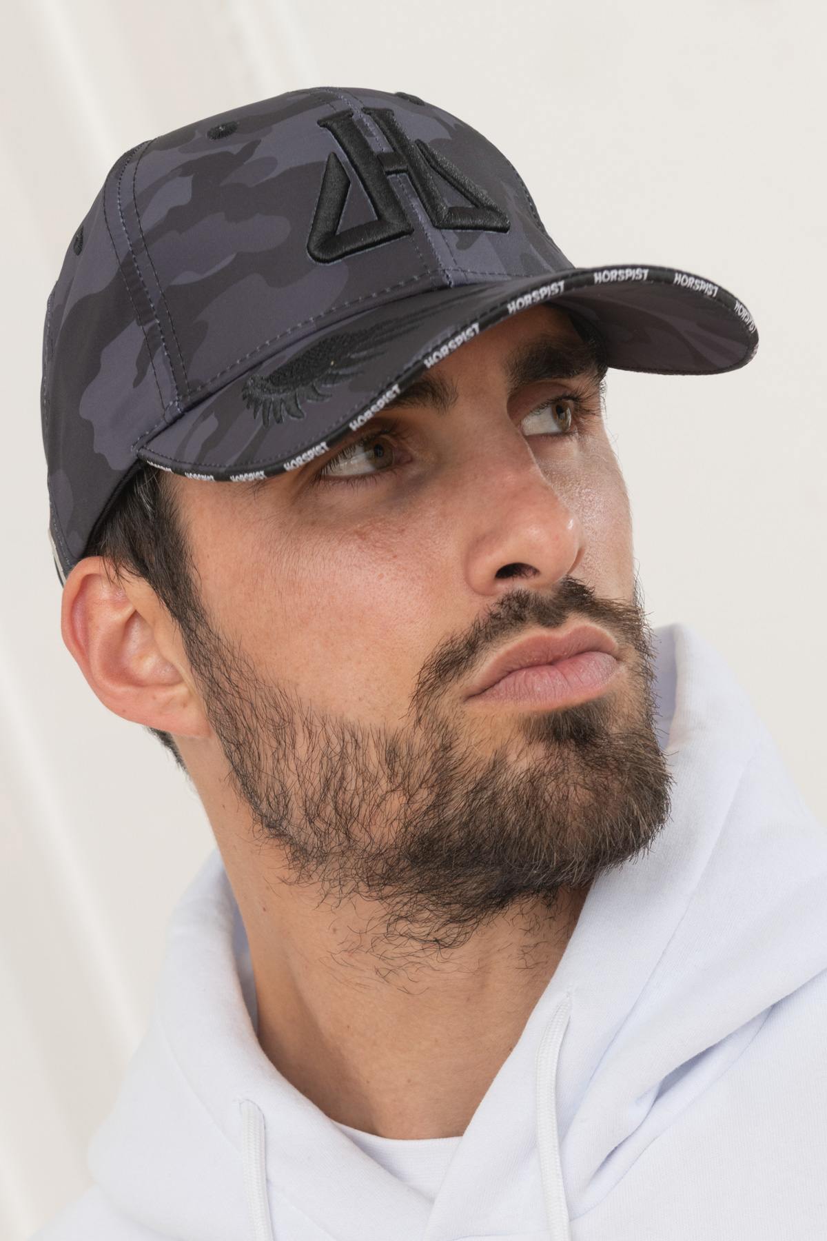 Charcoal camouflage cap - Image n°1