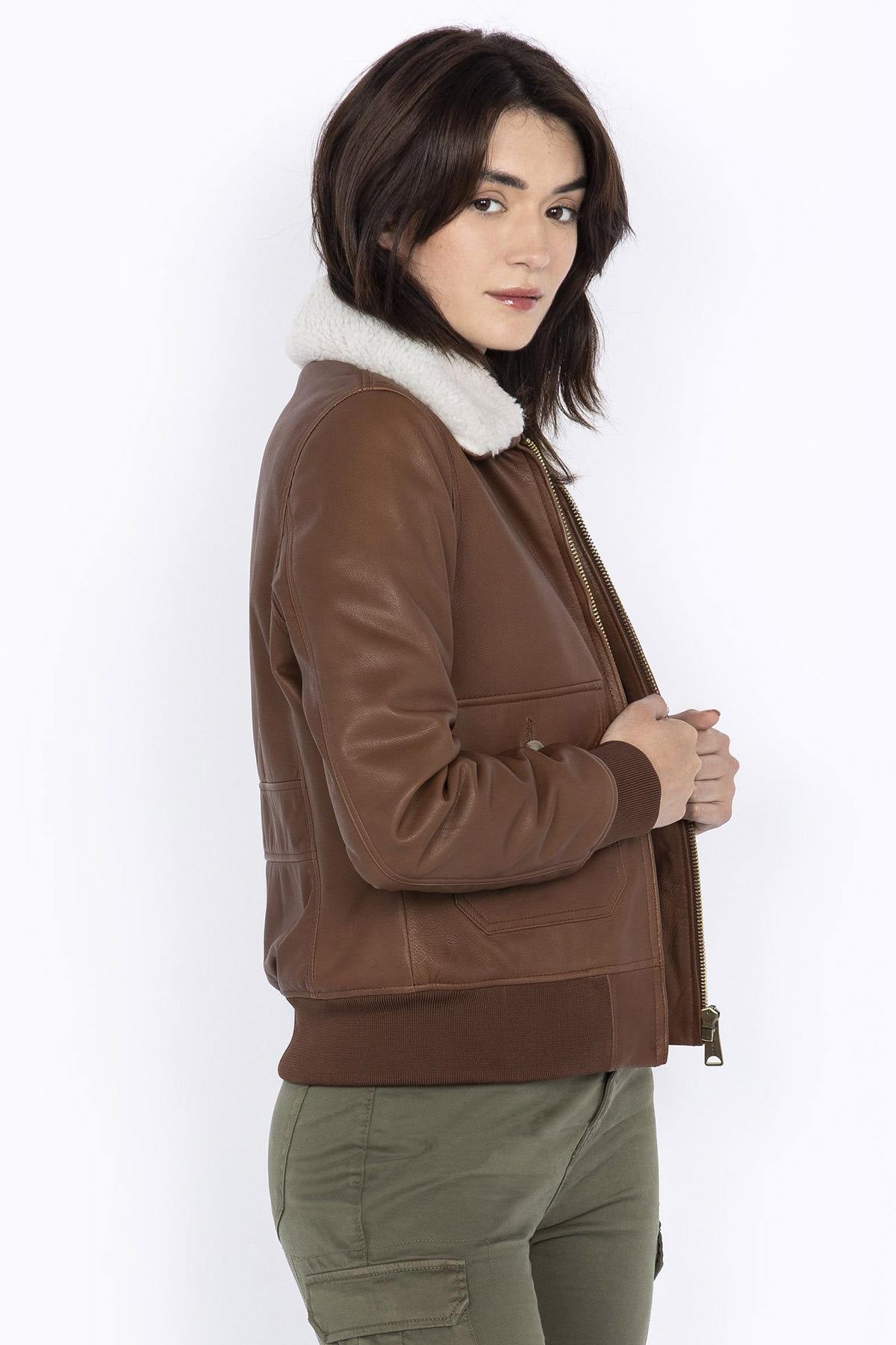 Women's G-1 pilot jacket - Image n°4