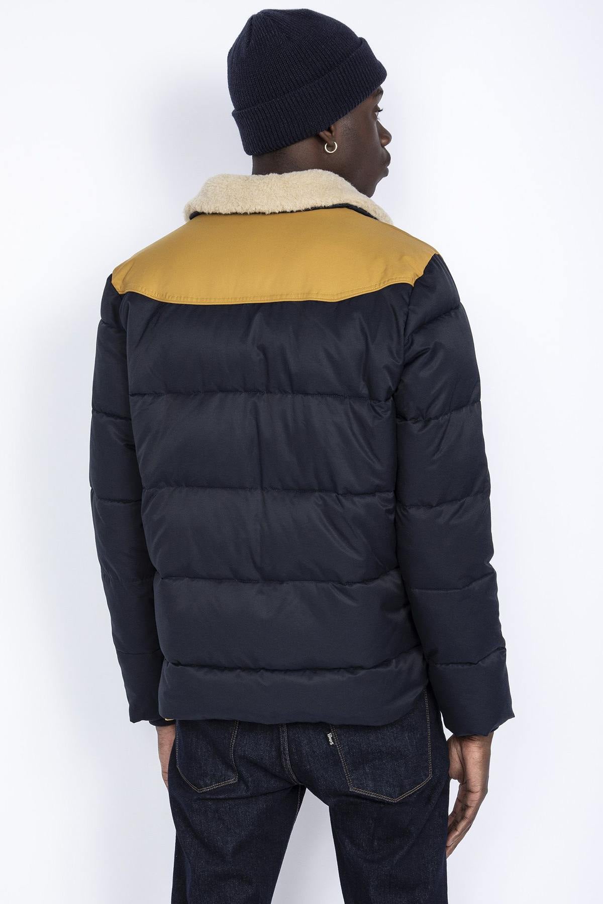 Rancher down jacket with sherpa collar - Image n°5