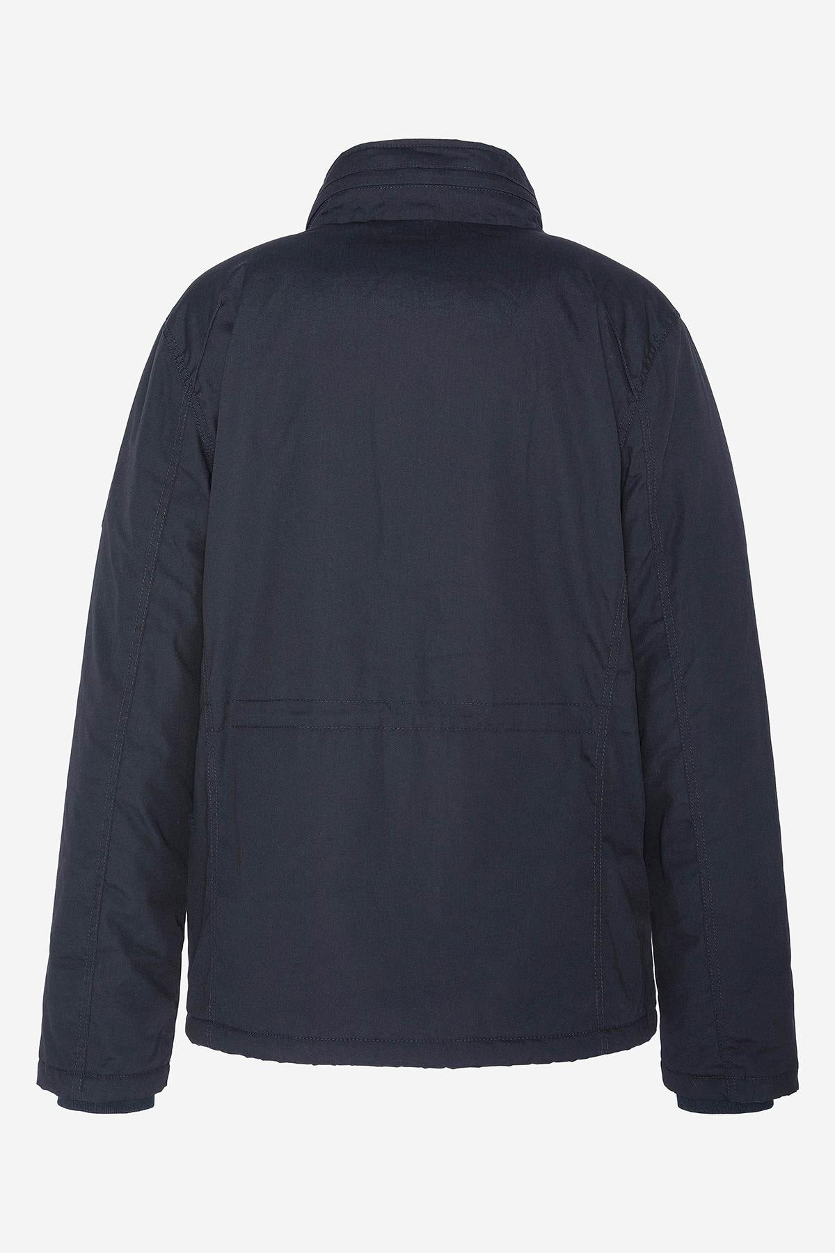 Men's navy blue army jacket - Image n°2