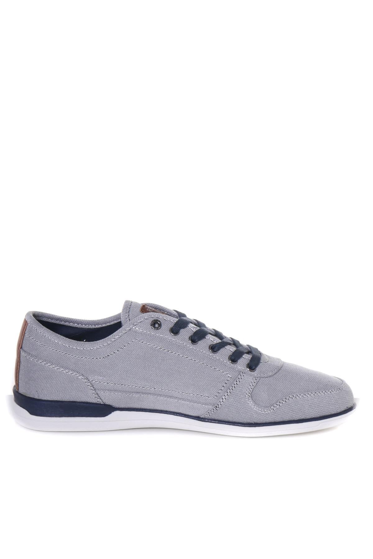 Gray canvas shoes - Image n°9