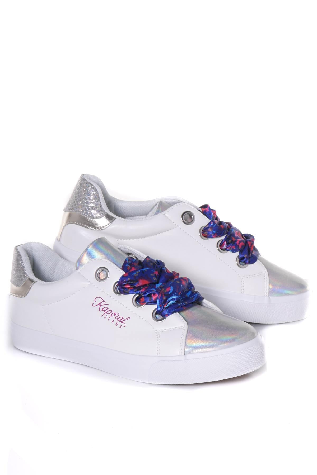 Women's white sneakers - Image n°8