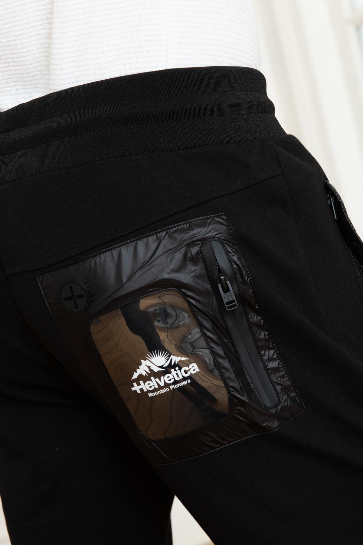 Black cotton sweatpants - Image n°4