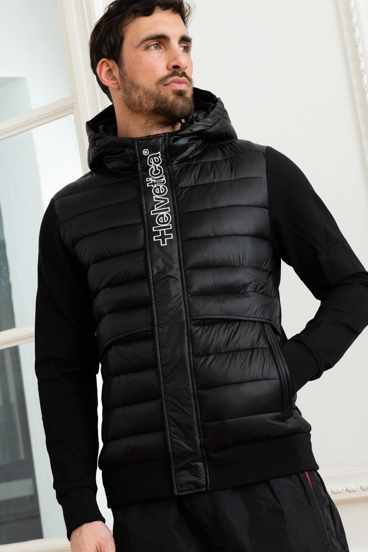 Quilted hooded jacket - Image n°1