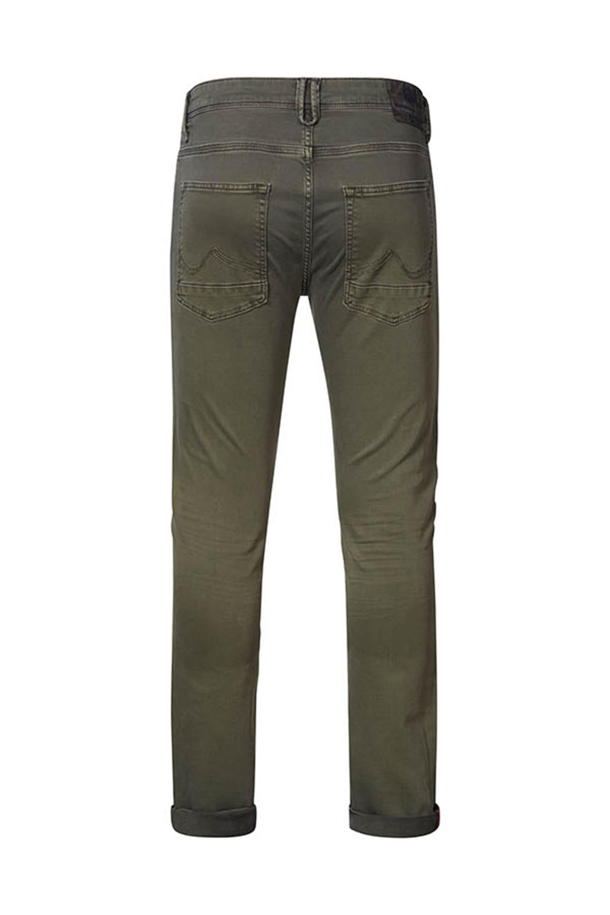 Men's khaki slimfit jeans - Image n°5